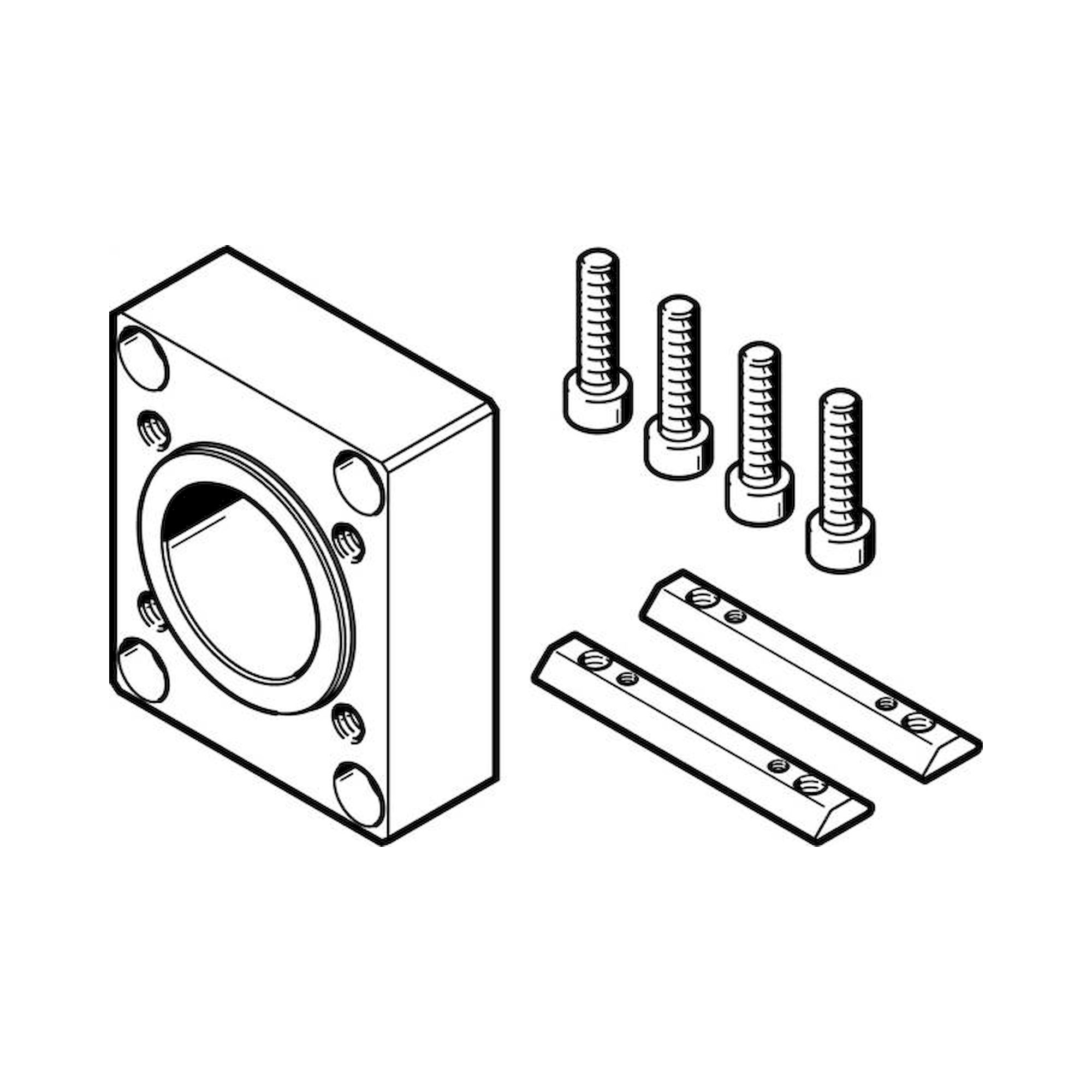 Festo EAMK-A-R38-38A (1133398) Kupplungsgehäuse