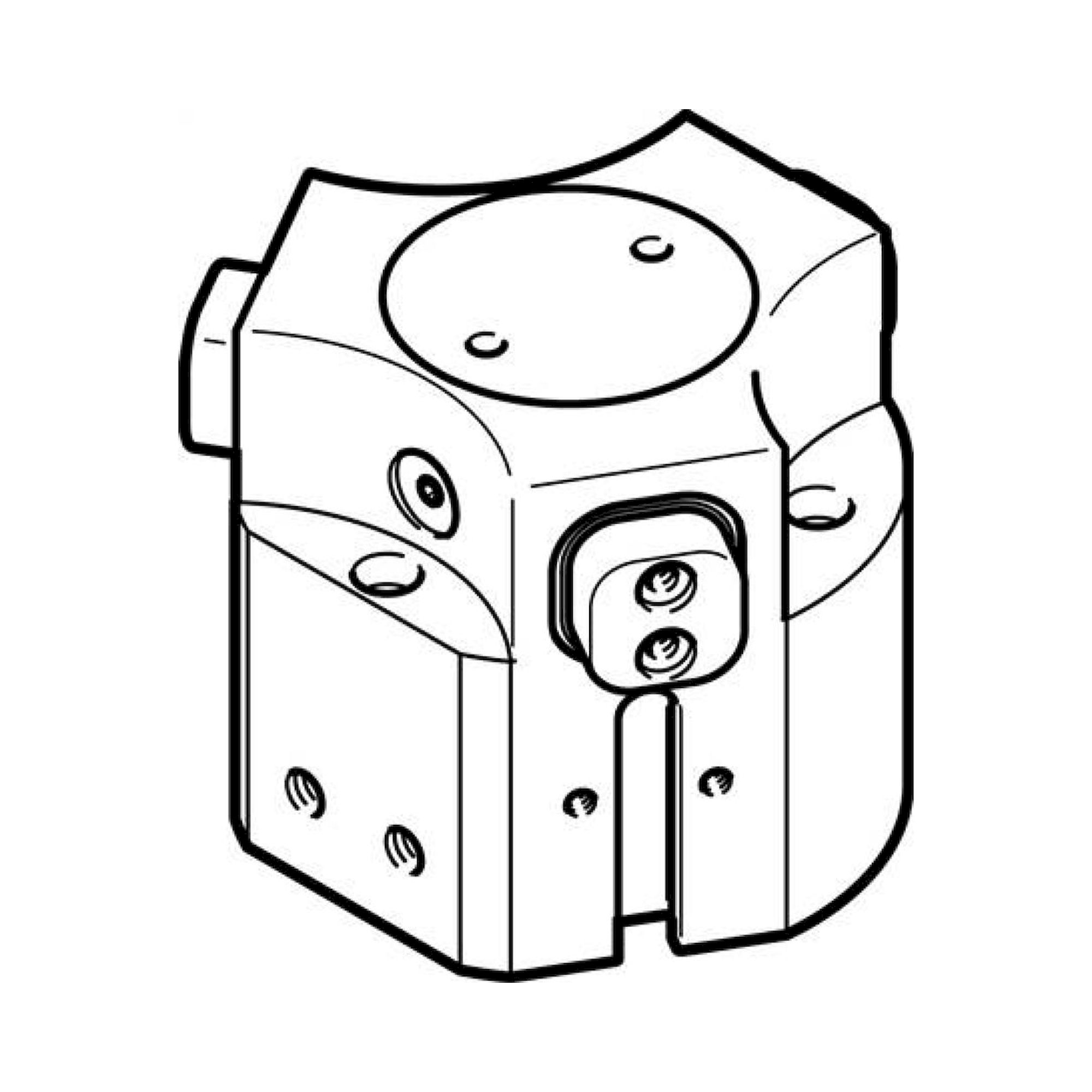 Festo HGDD-40-A-G1 (1163041) Three-Point Gripper