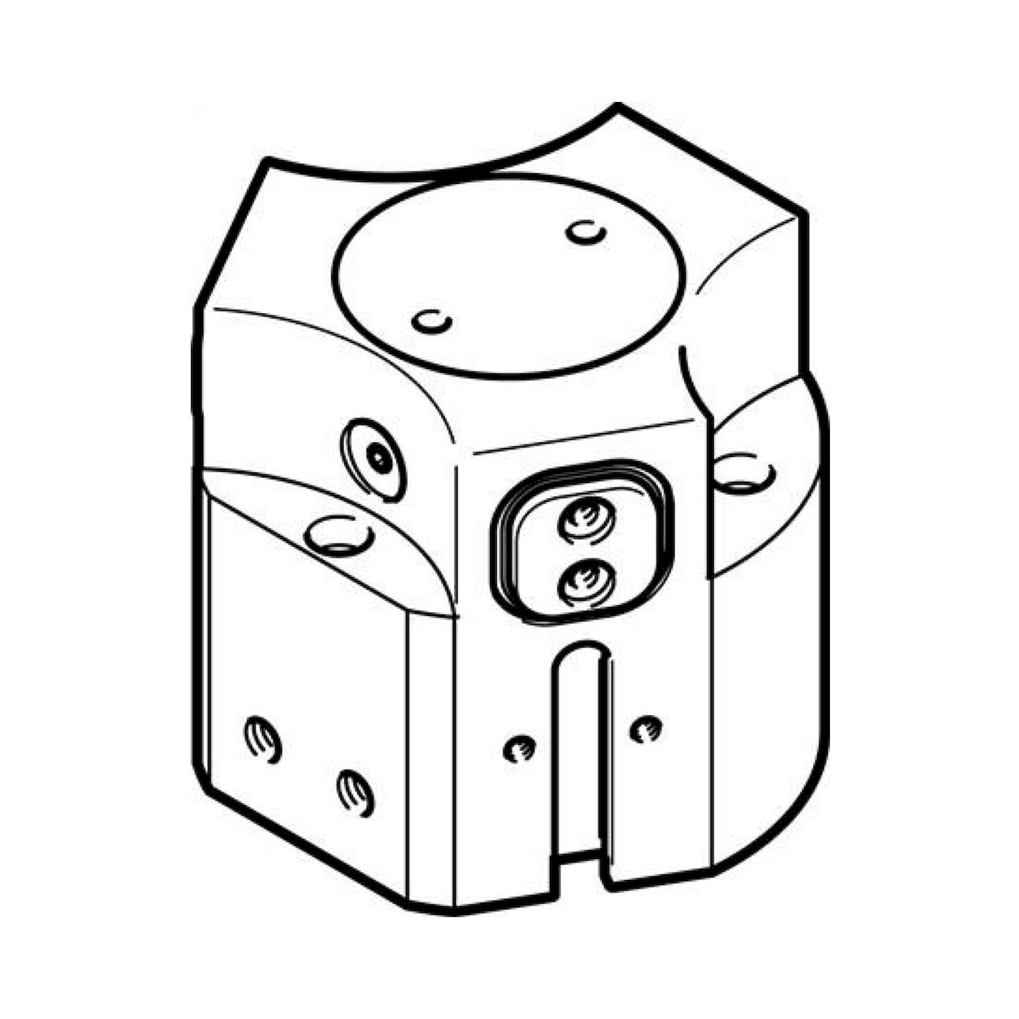 Festo HGDD-40-A-G2 (1163042) Three-Point Gripper