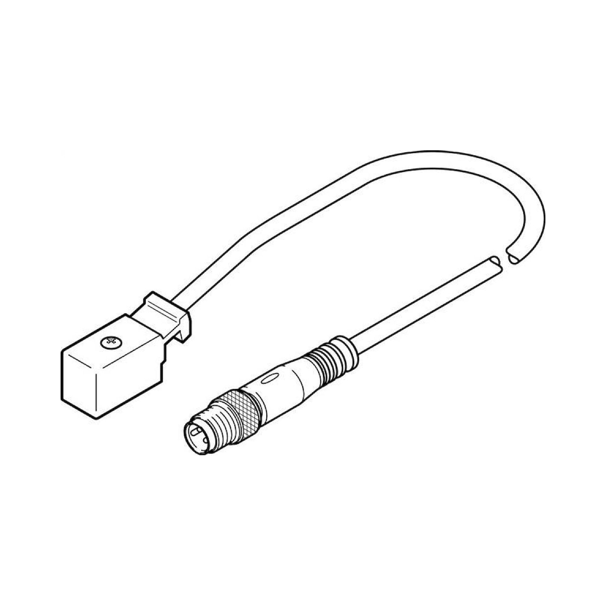 Festo KMYZ-2-24-M8-2,5-LED (177678) Connecting Cable