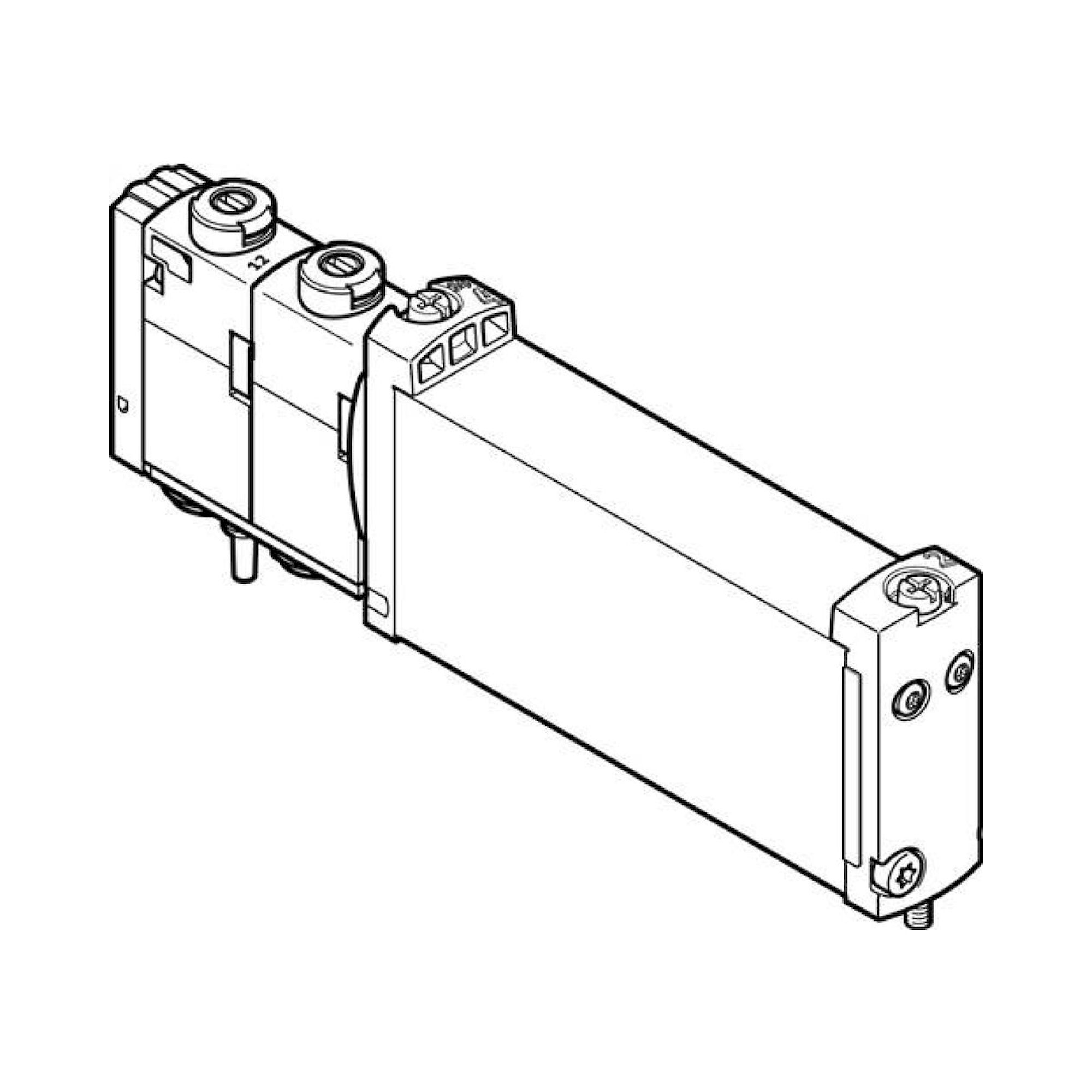 Festo VUVG-B14-P53C-ZT-F-1T1L (573485) Solenoid Valve