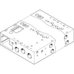 Festo VABM-L1-14W-G14-24-M-GR (573938) Manifold Rail