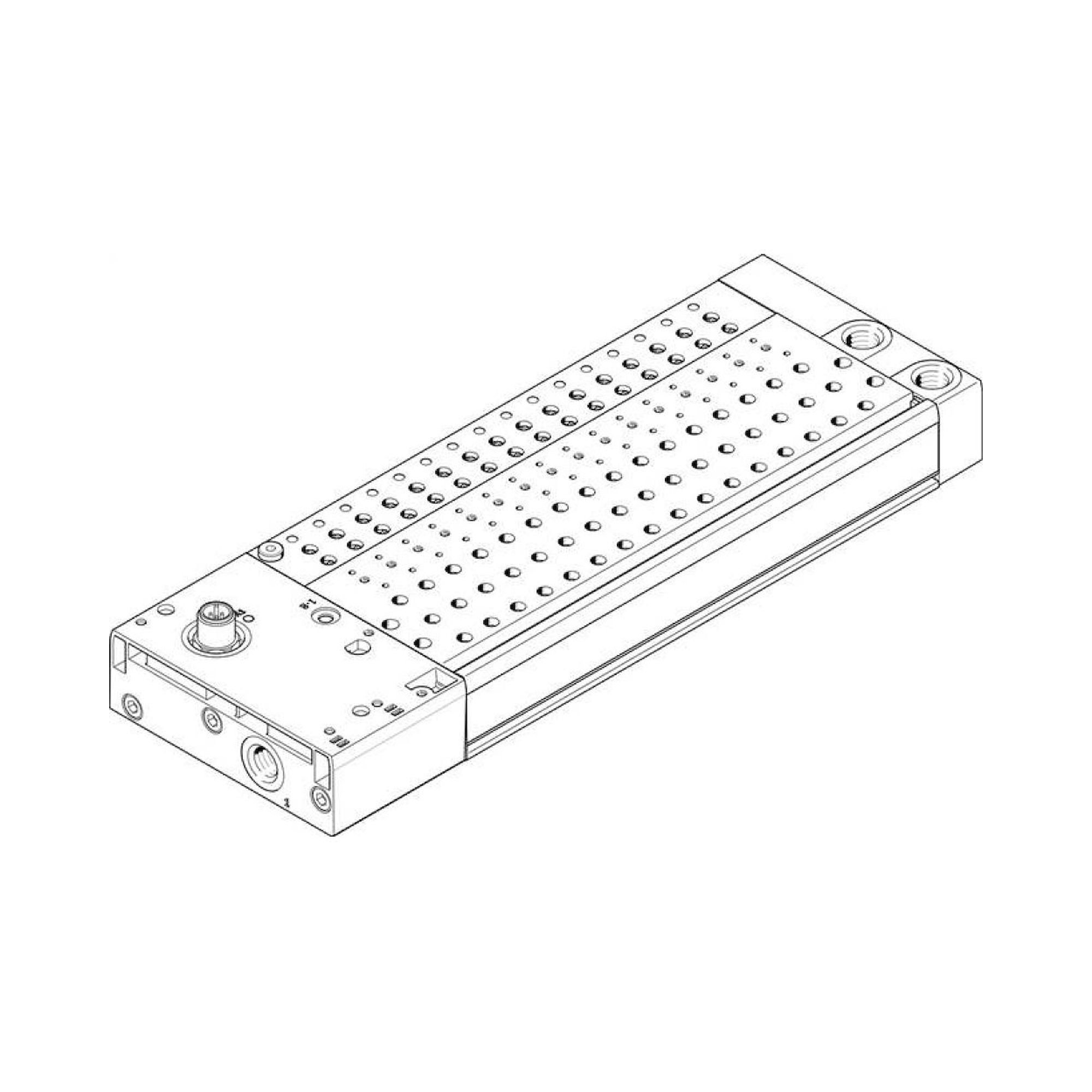 Festo VABM-C8-12E-G14-35-PT-L (1247987) Anschlussleiste