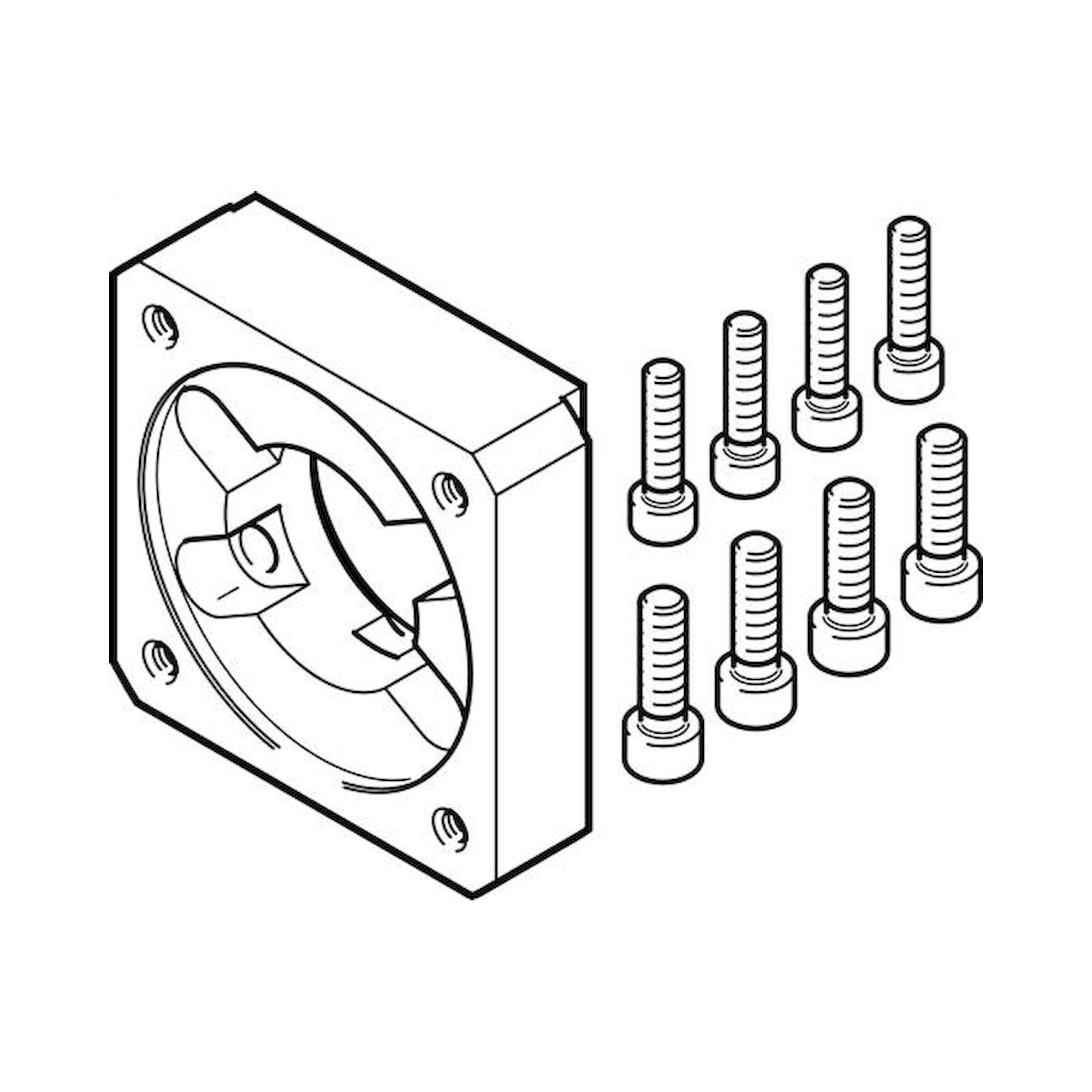 Festo EAMF-A-38D-70A (1202337) Motorflansch