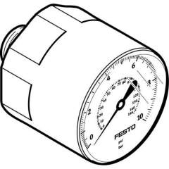 Festo MA-15-145-M5-PSI (132341) Pressure Gauge