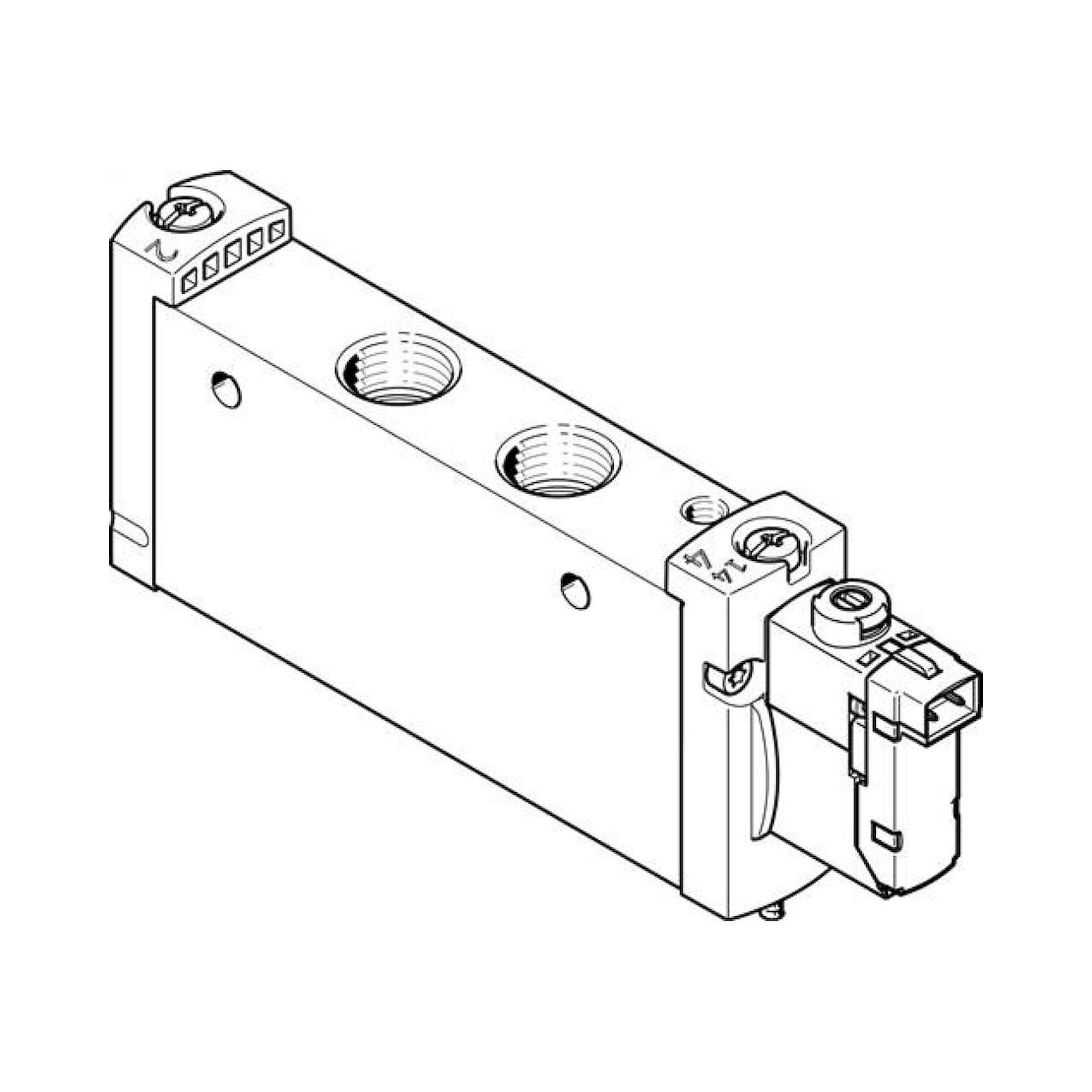Festo VUVG-L18-M52-RT-G14-1H2L-W1 (578823) Solenoid Valve