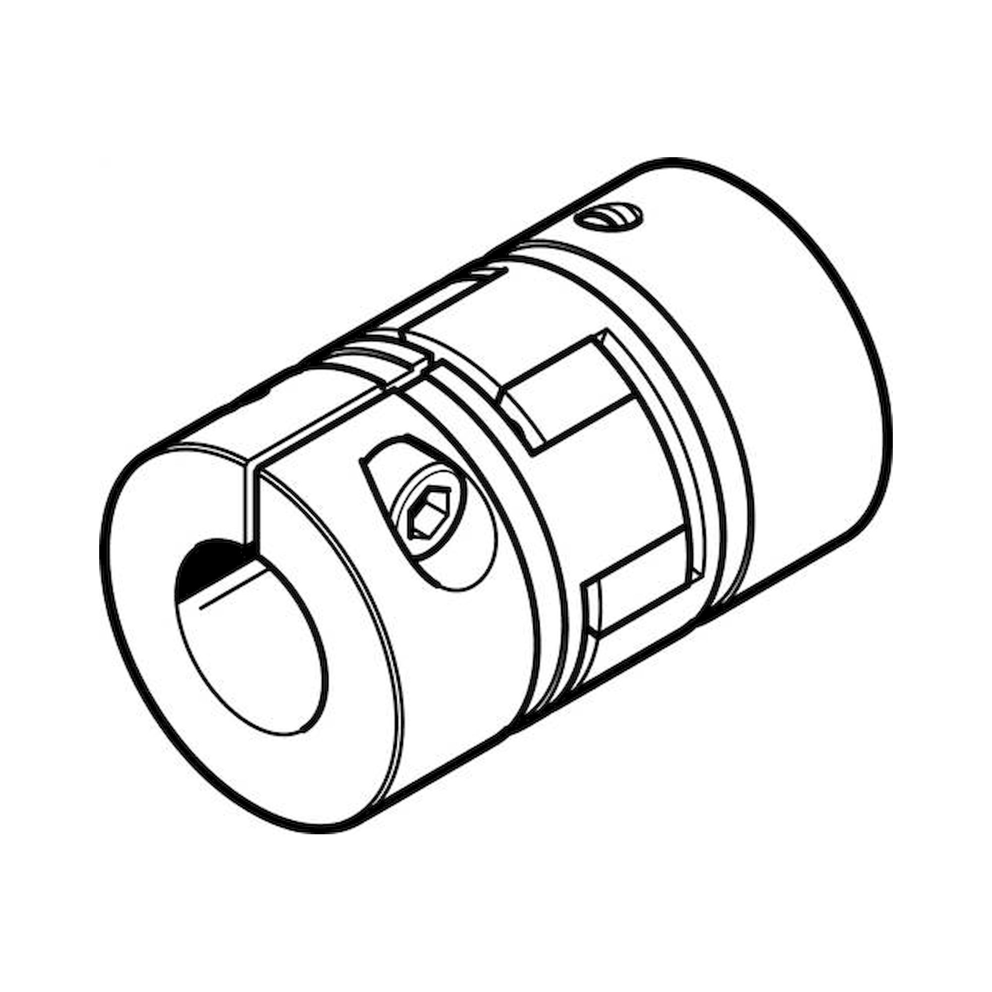 Festo EAMC-40-66-15-22 (3307627) Kupplung