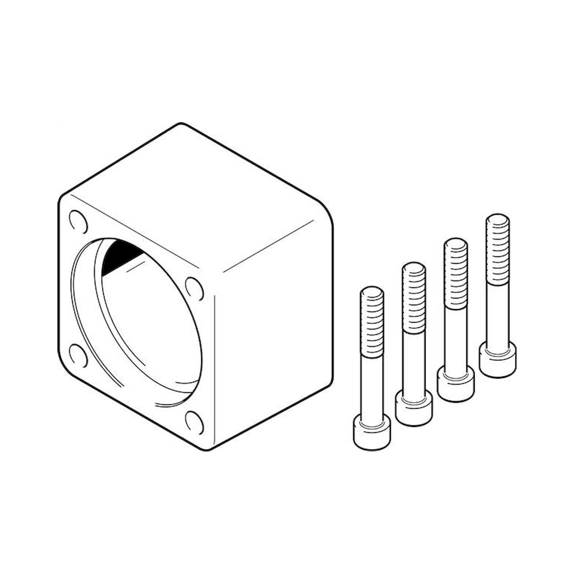 Festo EAMK-A-D80-77A (1593627) Kupplungsgehäuse