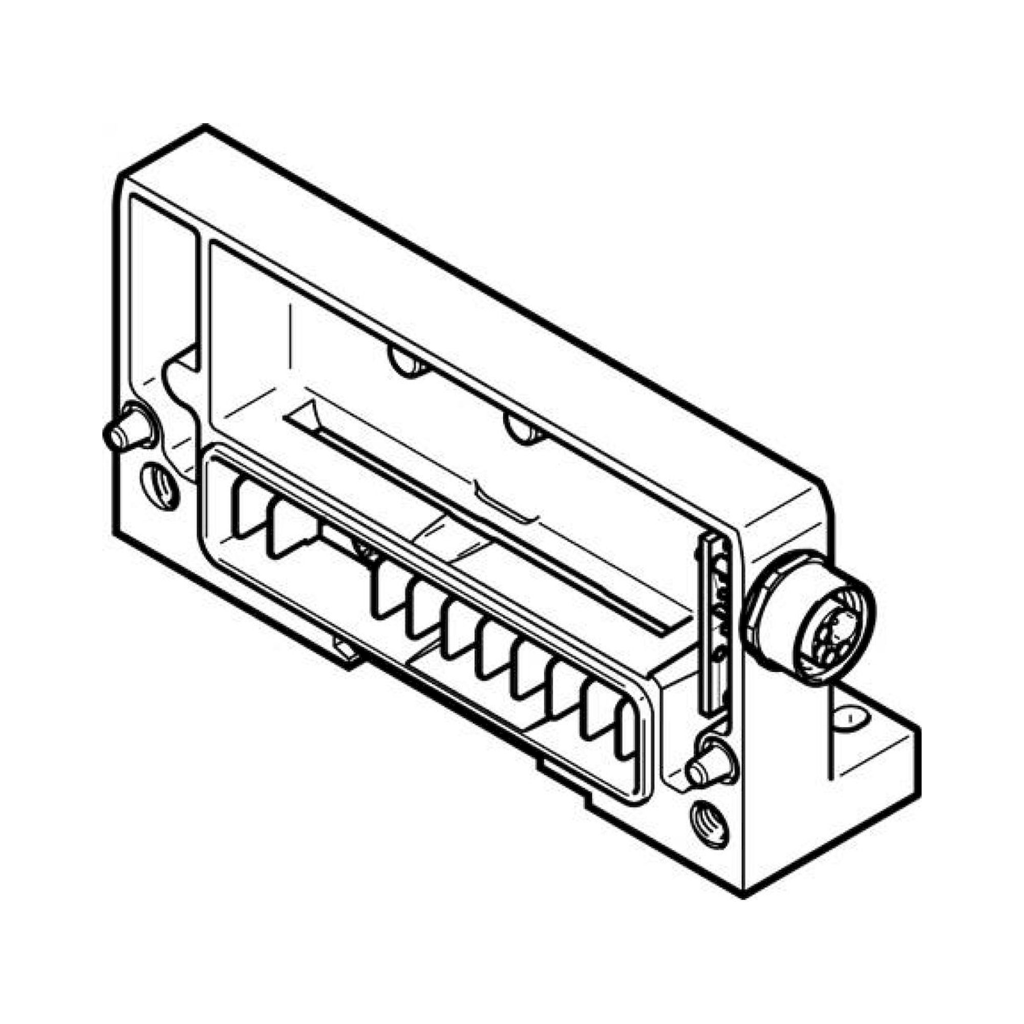 Festo CPX-M-EPR-EV-X (576316) End Plate
