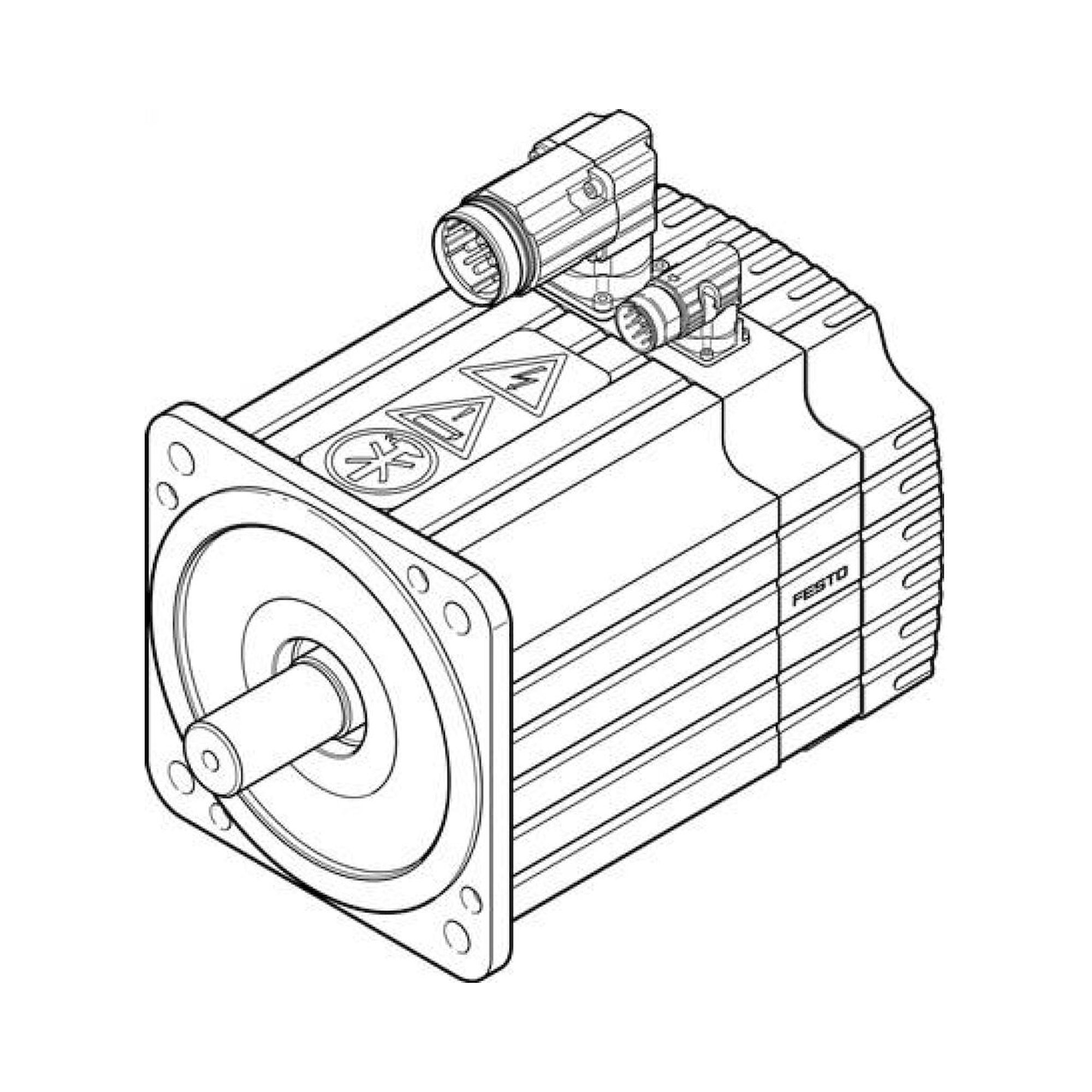 Festo EMMS-AS-190-SK-HS-ARB-S1 (1584933) Servo Motor