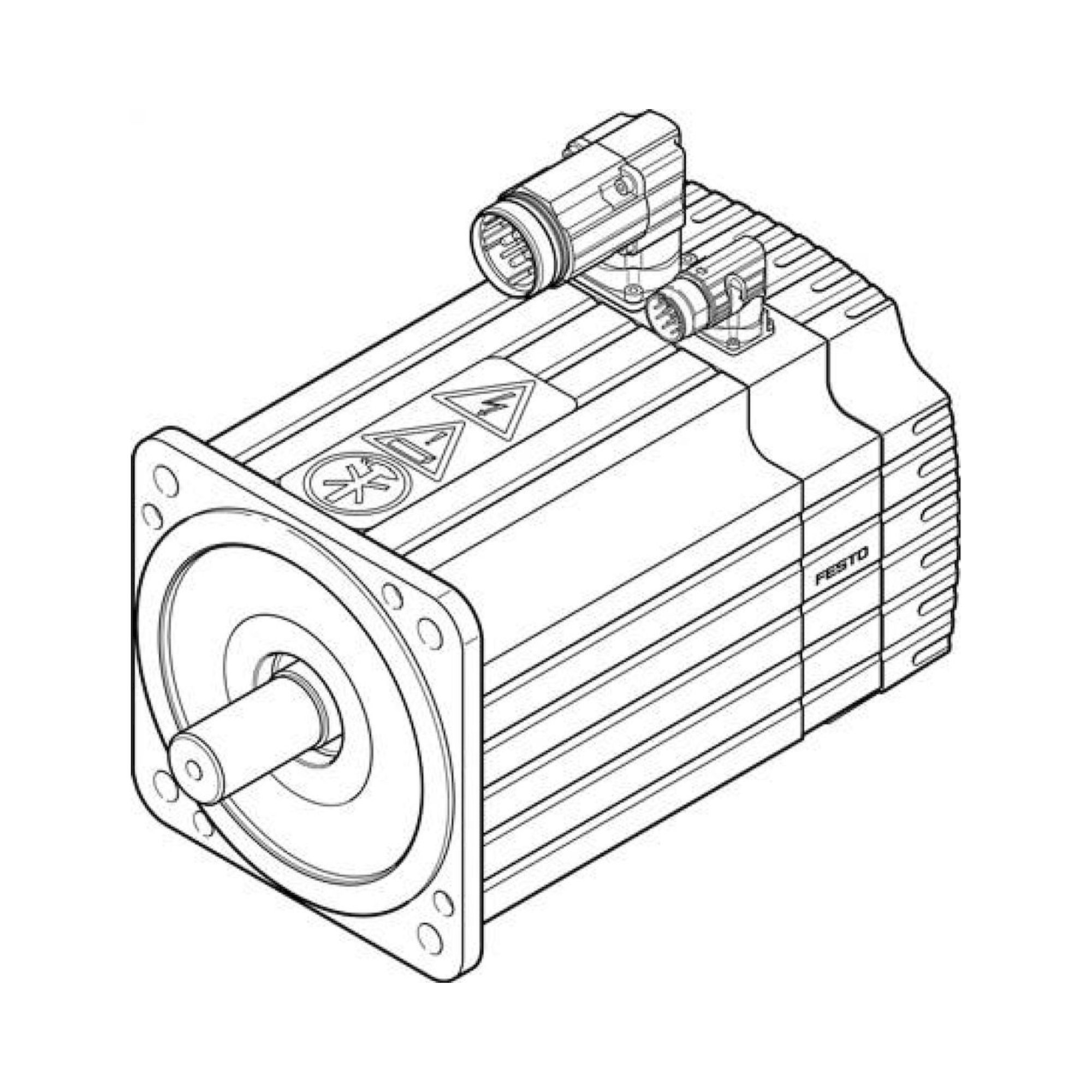 Festo EMMS-AS-190-MK-HS-ARB-S1 (1584957) Servomotor