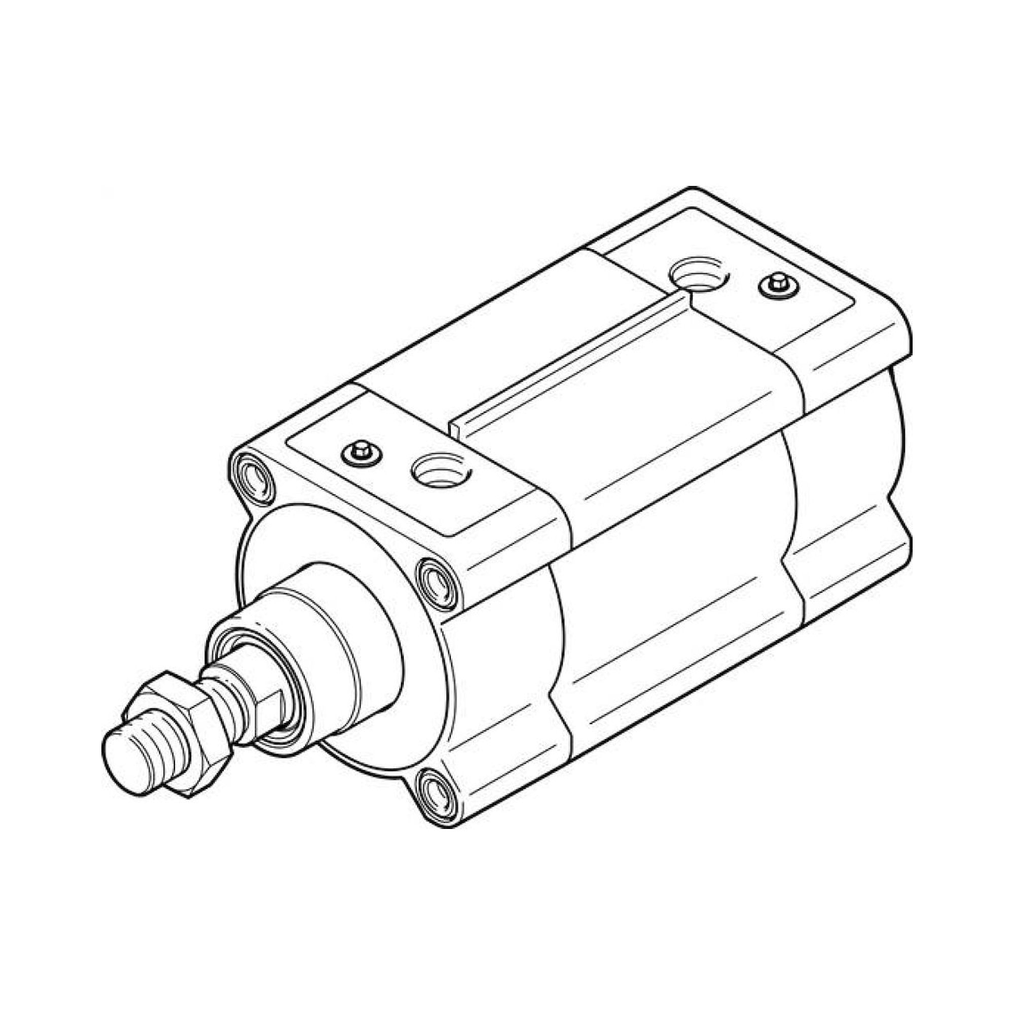 Festo DSBF-C-80-500-PPVA-N3-R (1778440) Standards-Based Cyli