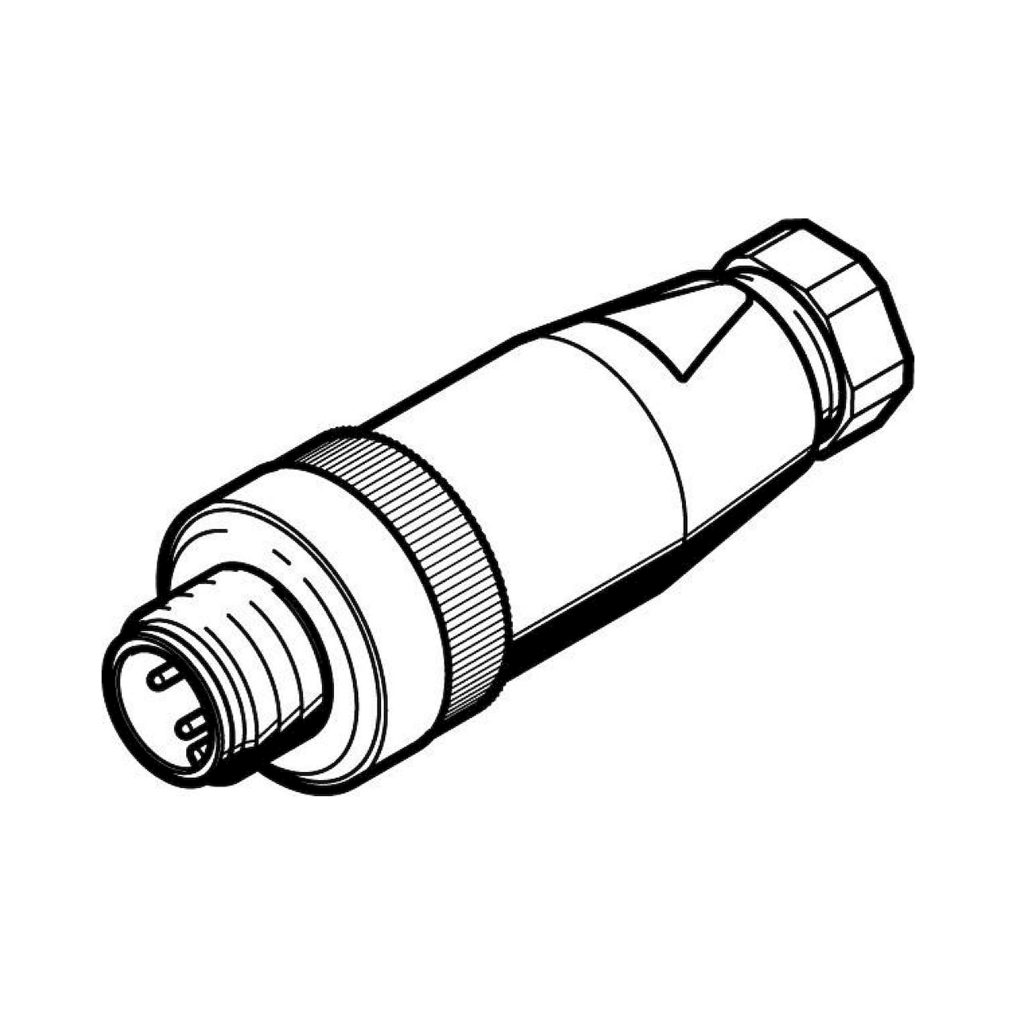 Festo NECU-S-M12G4-P1-IS (570953) Plug