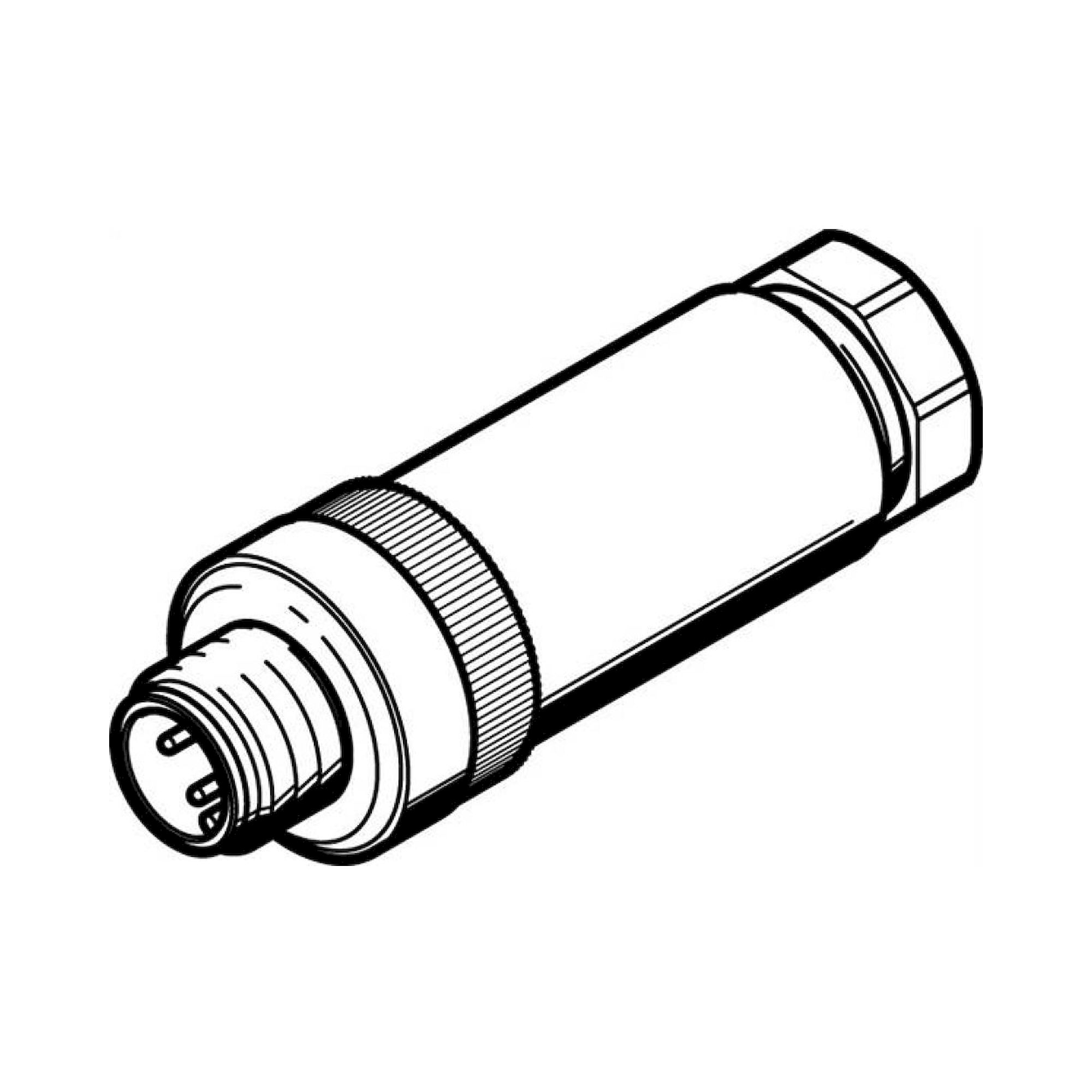 Festo NECU-S-M12G4-P2-IS (570954) Plug