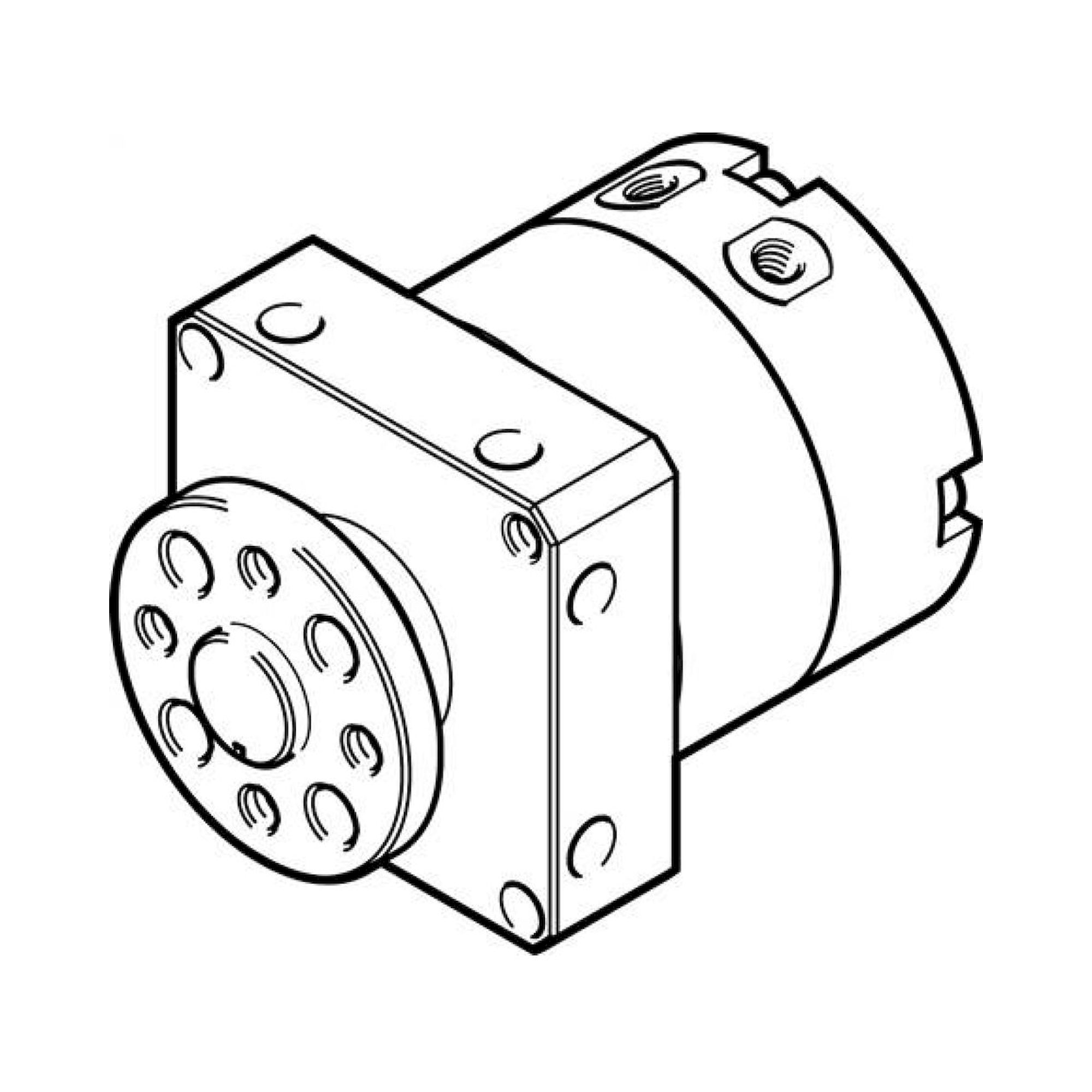 Festo DSM-T-6-180-P-FW (1565483) Semi-Rotary Drive