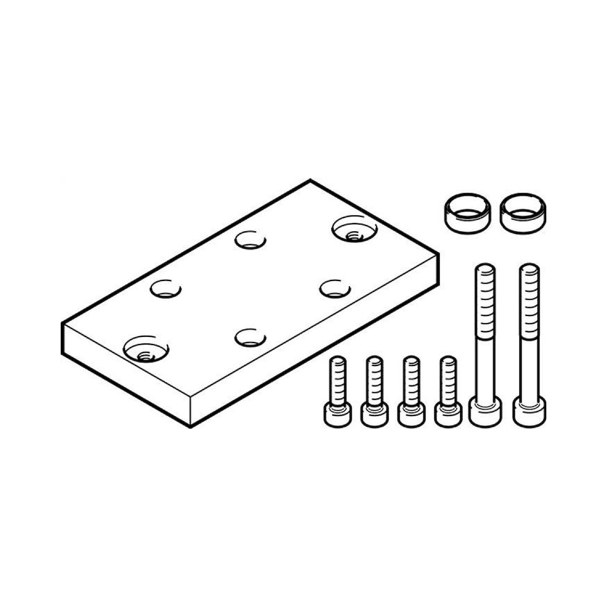 Festo DHAA-D-E2-40-Q11-35 (1706503) Adapterbausatz