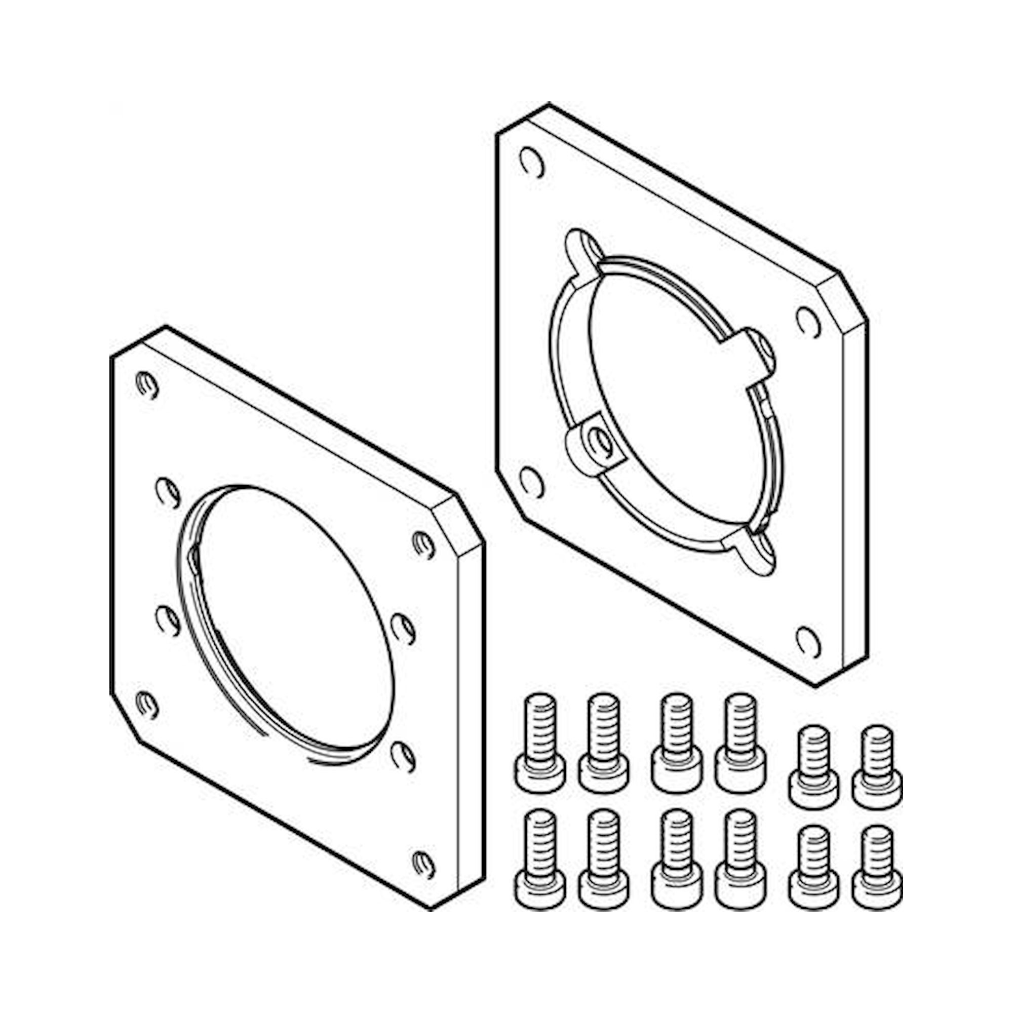 Festo EAMF-A-62B-80G (2116672) Motorflansch