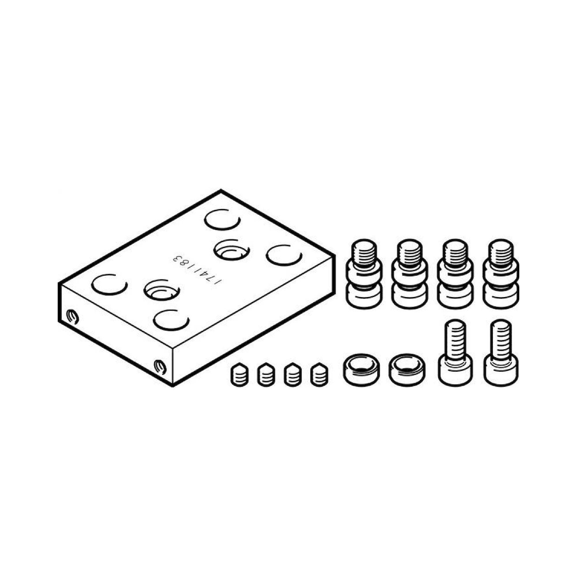 Festo DHAA-G-Q11-32-B11-25 (2184080) Adapter Kit