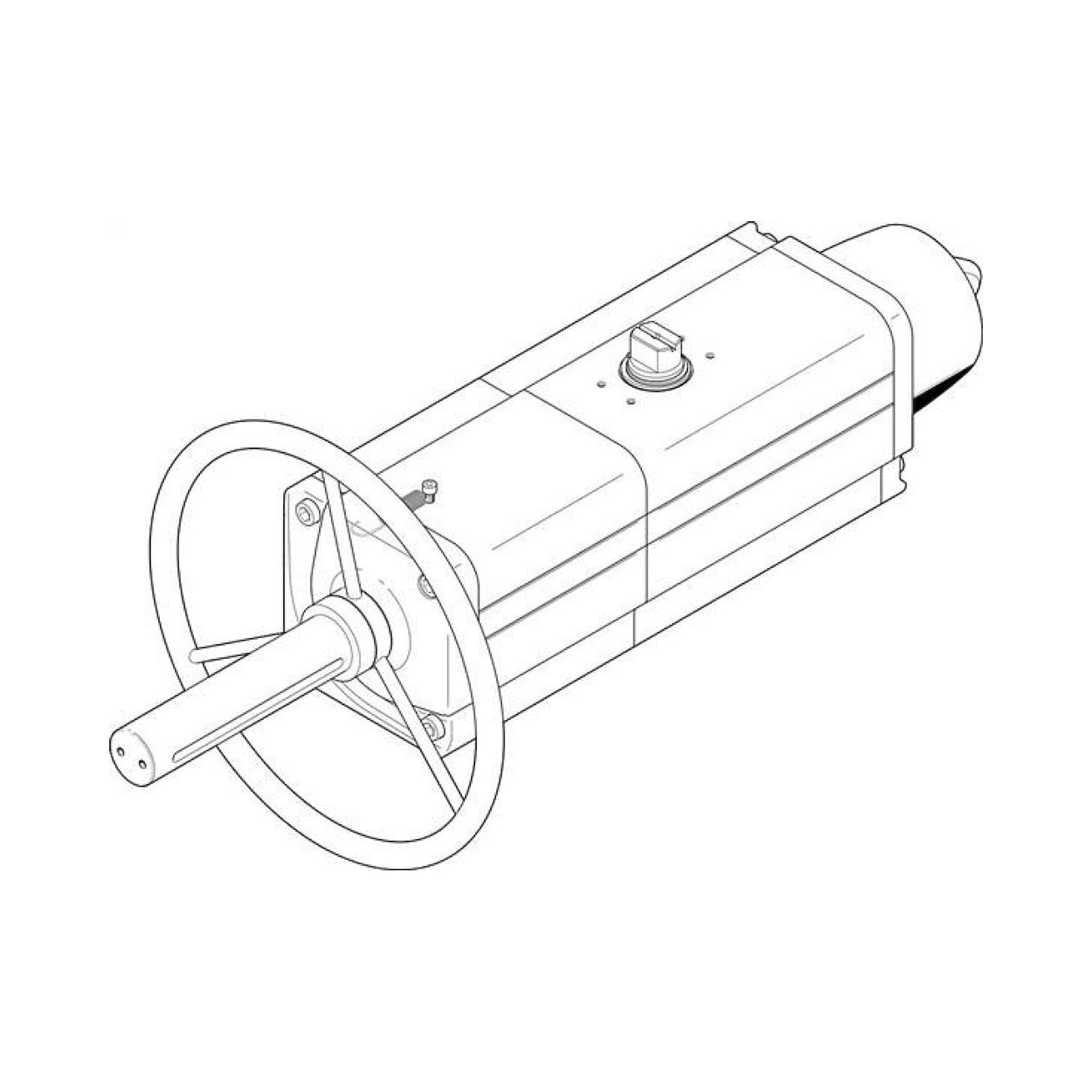 Festo DAPS-0480-090-RS3-F1012-MW (8005054) Semi-Rotary Drive
