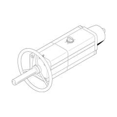 Festo DAPS-0960-090-RS1-F1216-MW (8005067) Semi-Rotary Drive