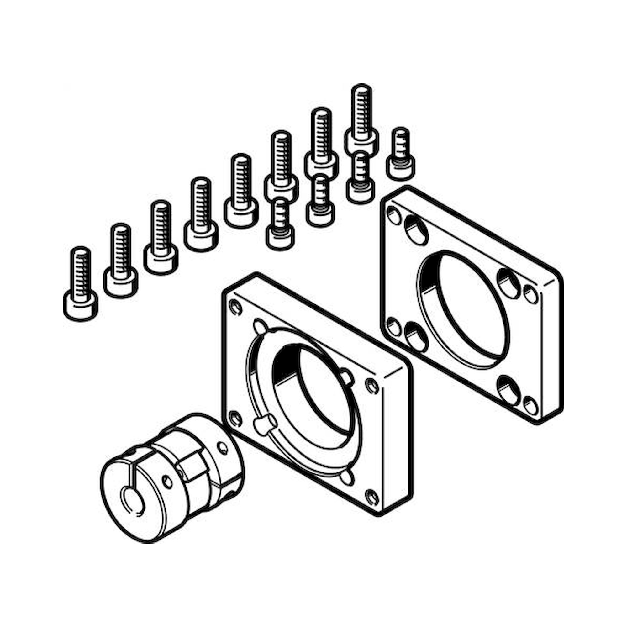 Festo EAMM-A-P5-28B-40A (562641) Axialbausatz
