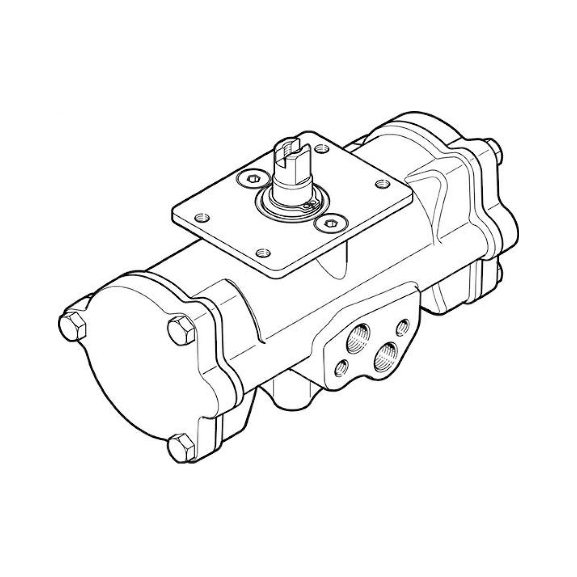 Festo DAPS-0015-090-R-F03-CR (552869) Semi-Rotary Drive