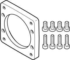 Festo Eamf-A-62B-80P (2222624) Motor Flange