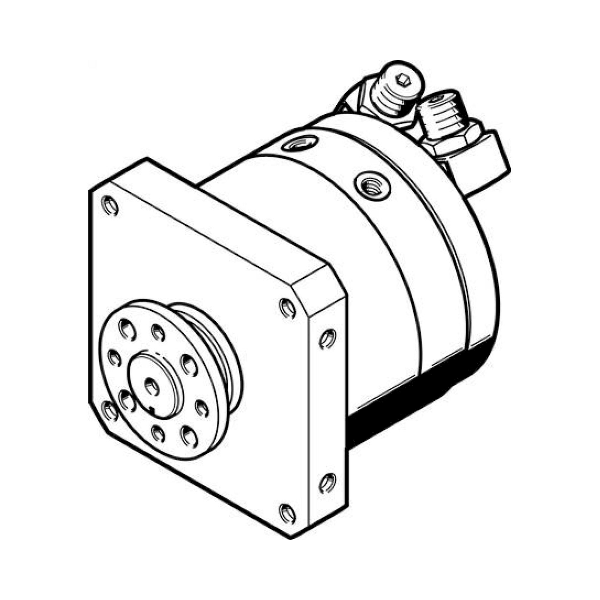 Festo DSM-T-63-270-P-FW-A-B (1145117) Semi-Rotary Drive