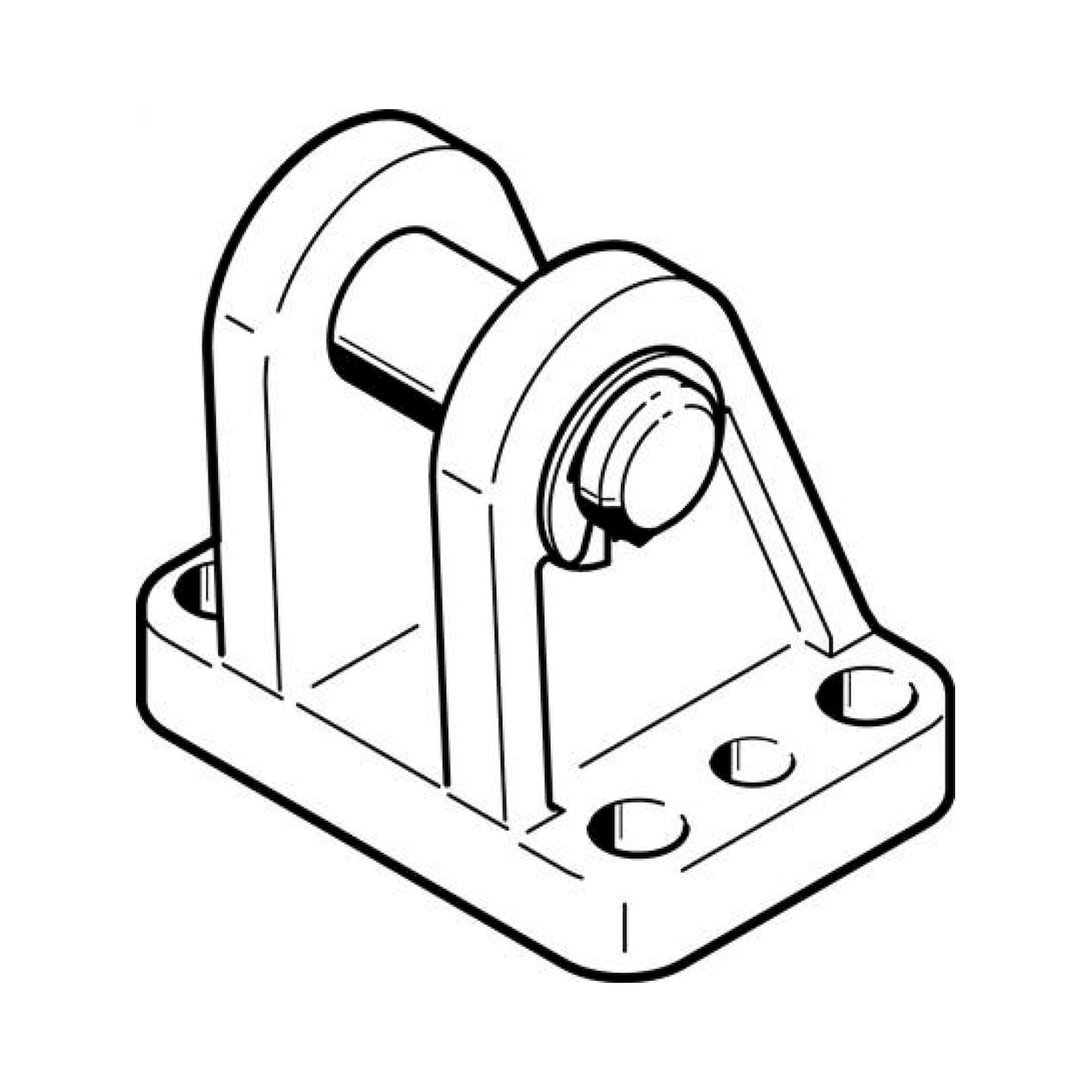 Festo LBG-50-R3 (2078794) Lagerbock
