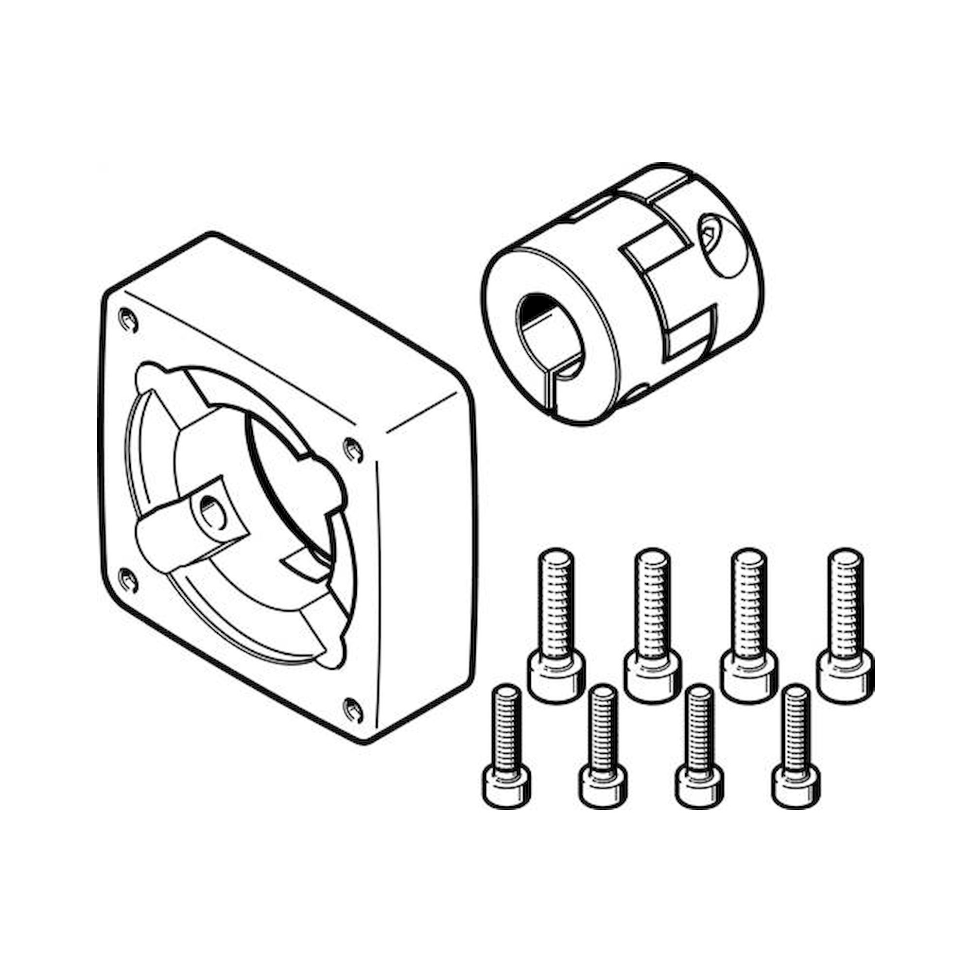 Festo EAMM-A-P8-38A-60P (1987308) Axialbausatz