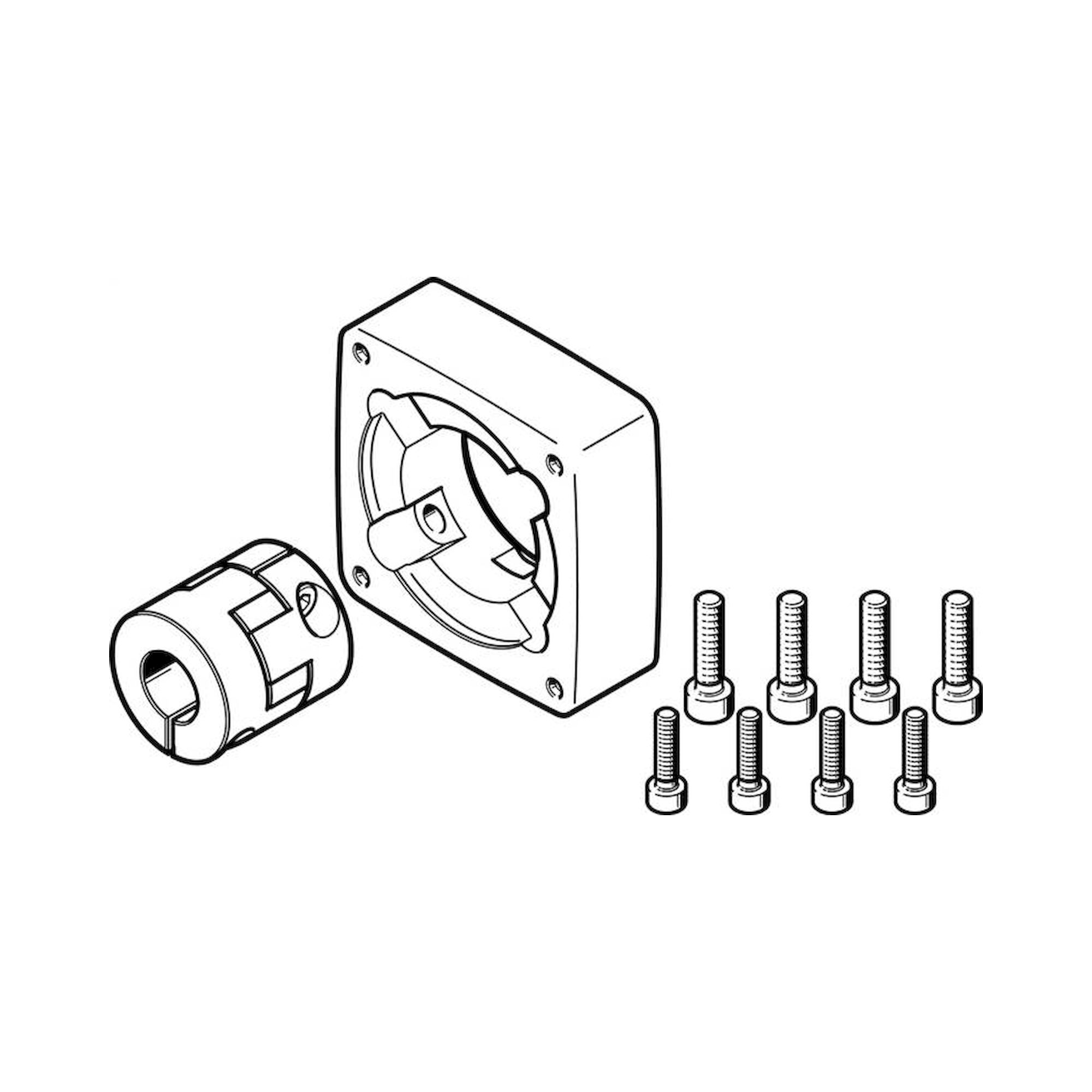 Festo EAMM-A-P10-38A-60P (2036017) Axialbausatz