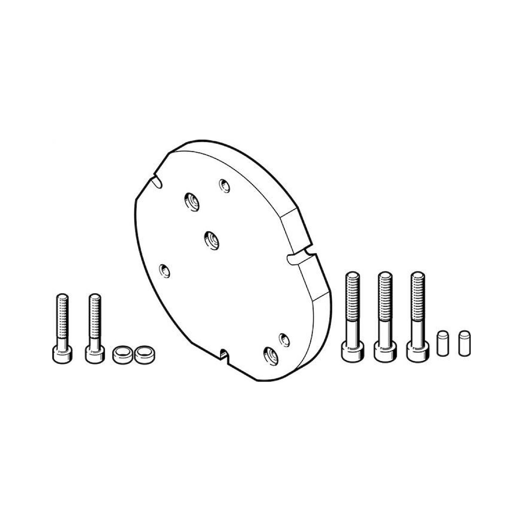 Festo DHAA-G-H2-25-B13G-63 (2367800) Adapterbausatz
