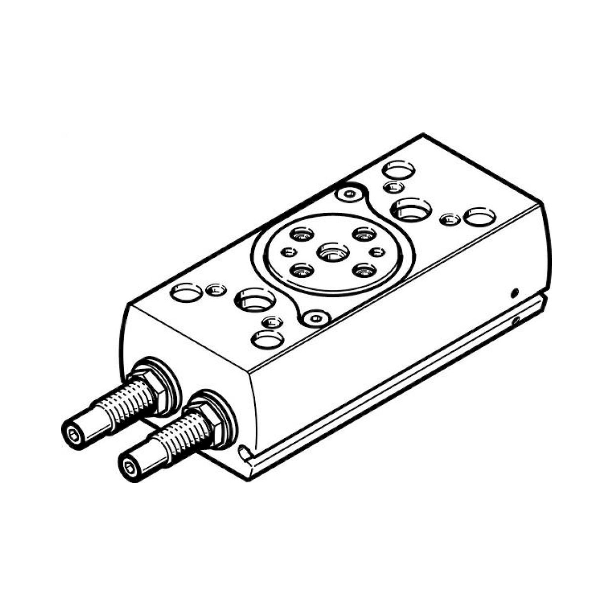 Festo DRRD-12-180-FH-Y9A (2399248) Semi-Rotary Drive