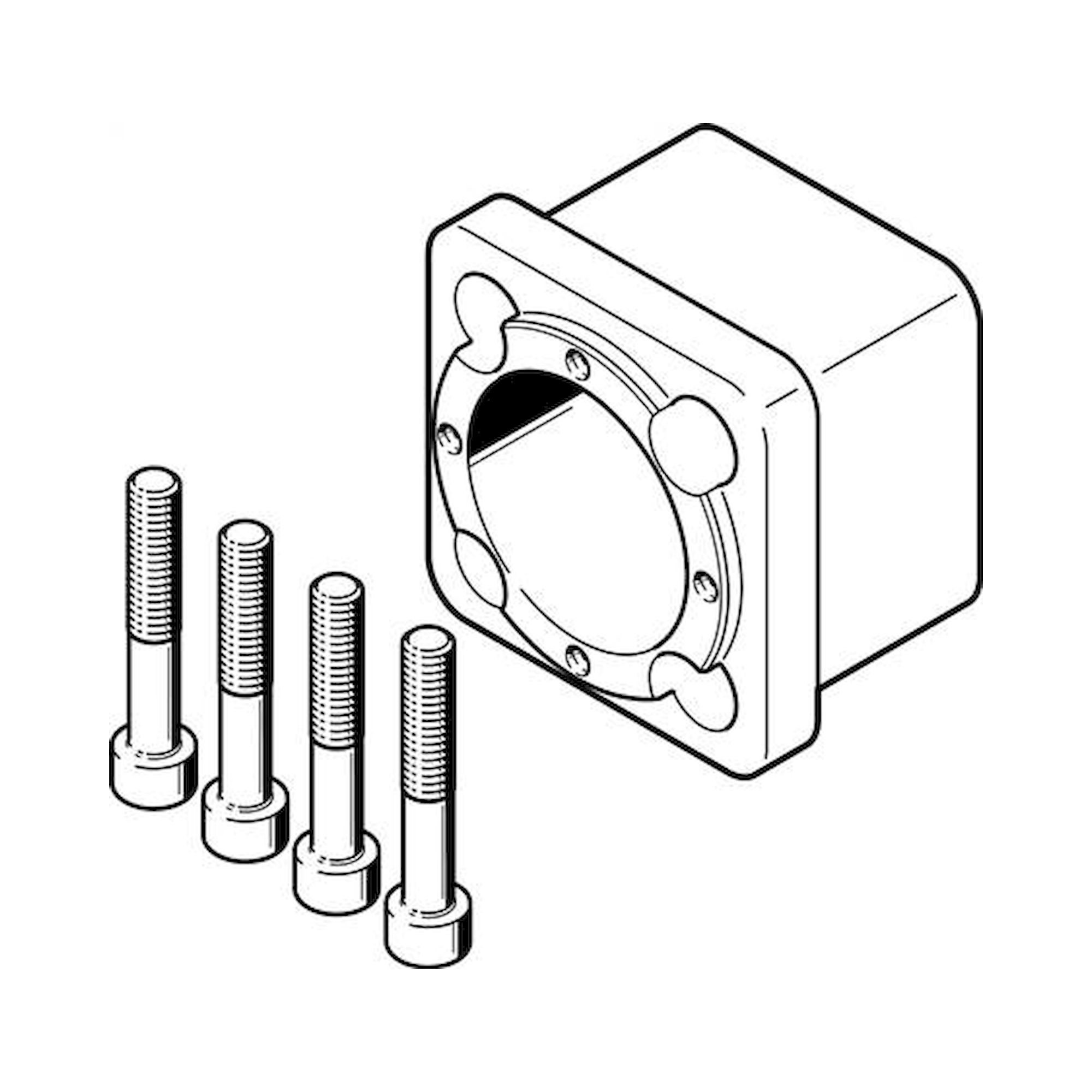 Festo EAMK-A-D50-64B (2733780) Kupplungsgehäuse