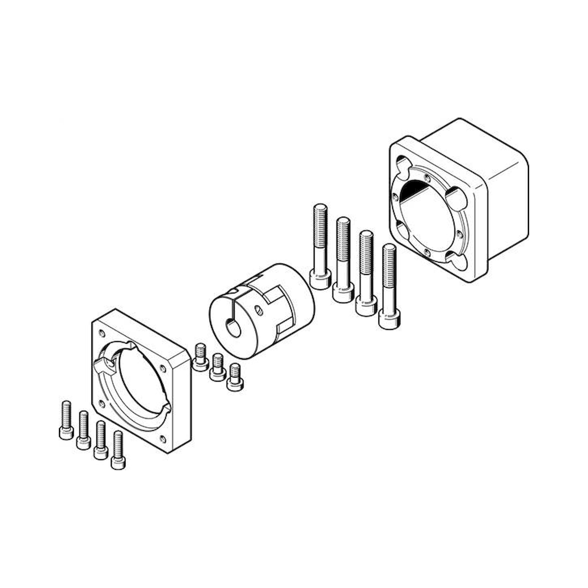 Festo EAMM-A-D50-70A-S1 (2734287) Axialbausatz