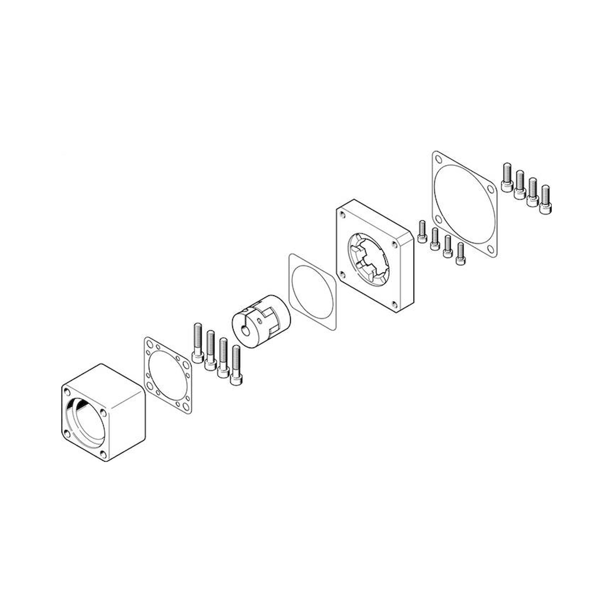Festo Eamm-A-D60-100A-S1 (2256700) Axial Kit
