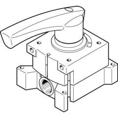 Festo VHER-H-B43U-G12 (3192071) Hand Lever Valve