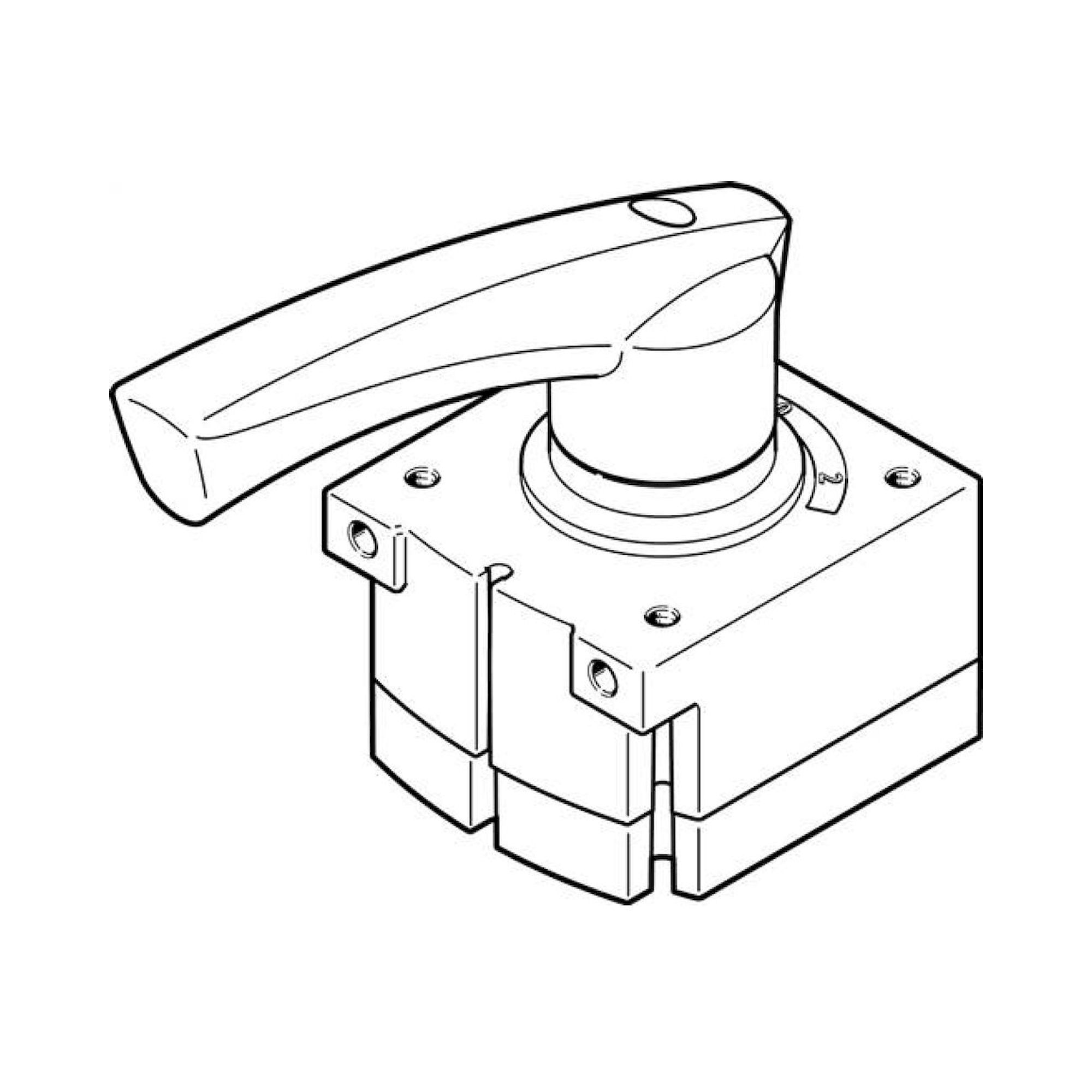 Festo VHER-H-B43C-B-G12 (3192066) Hand Lever Valve