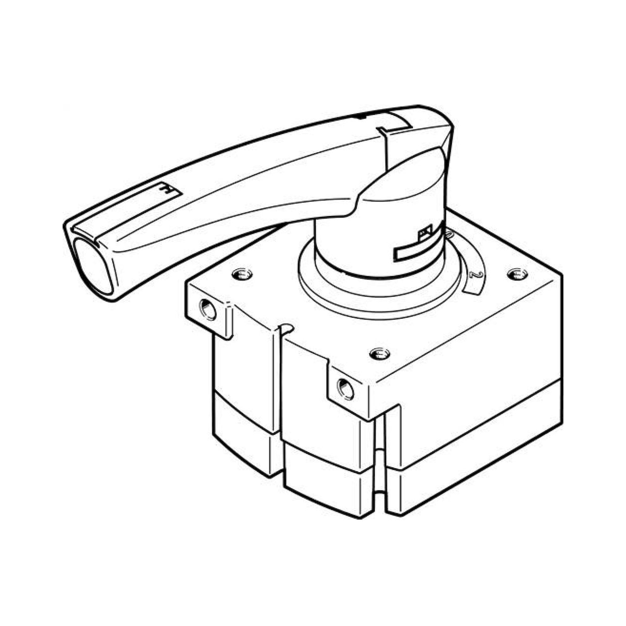 Festo VHER-P-H-B43U-B-G12 (3192084) Hand Lever Valve