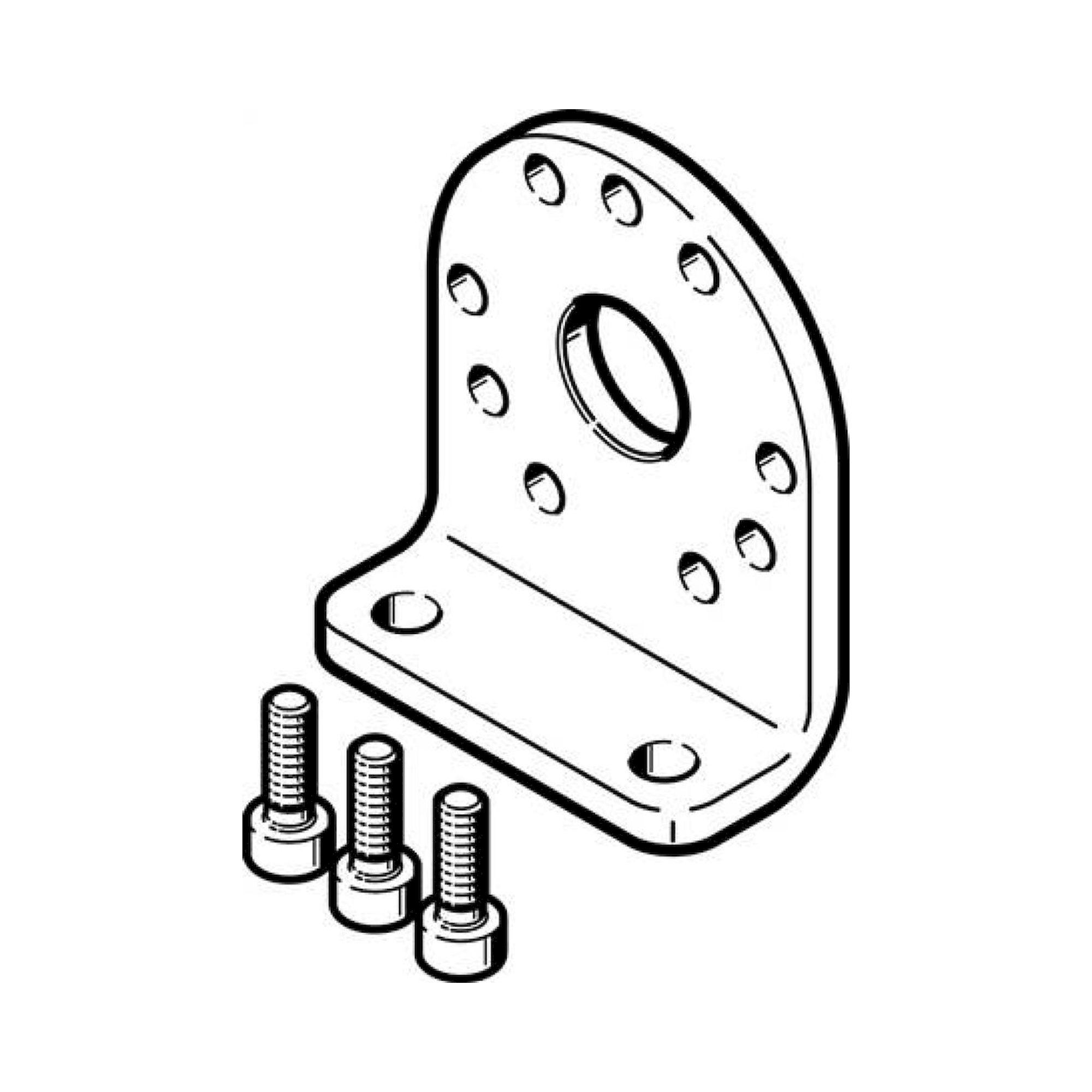 Festo DAMH-Q12-12 (3371842) Fußbefestigung