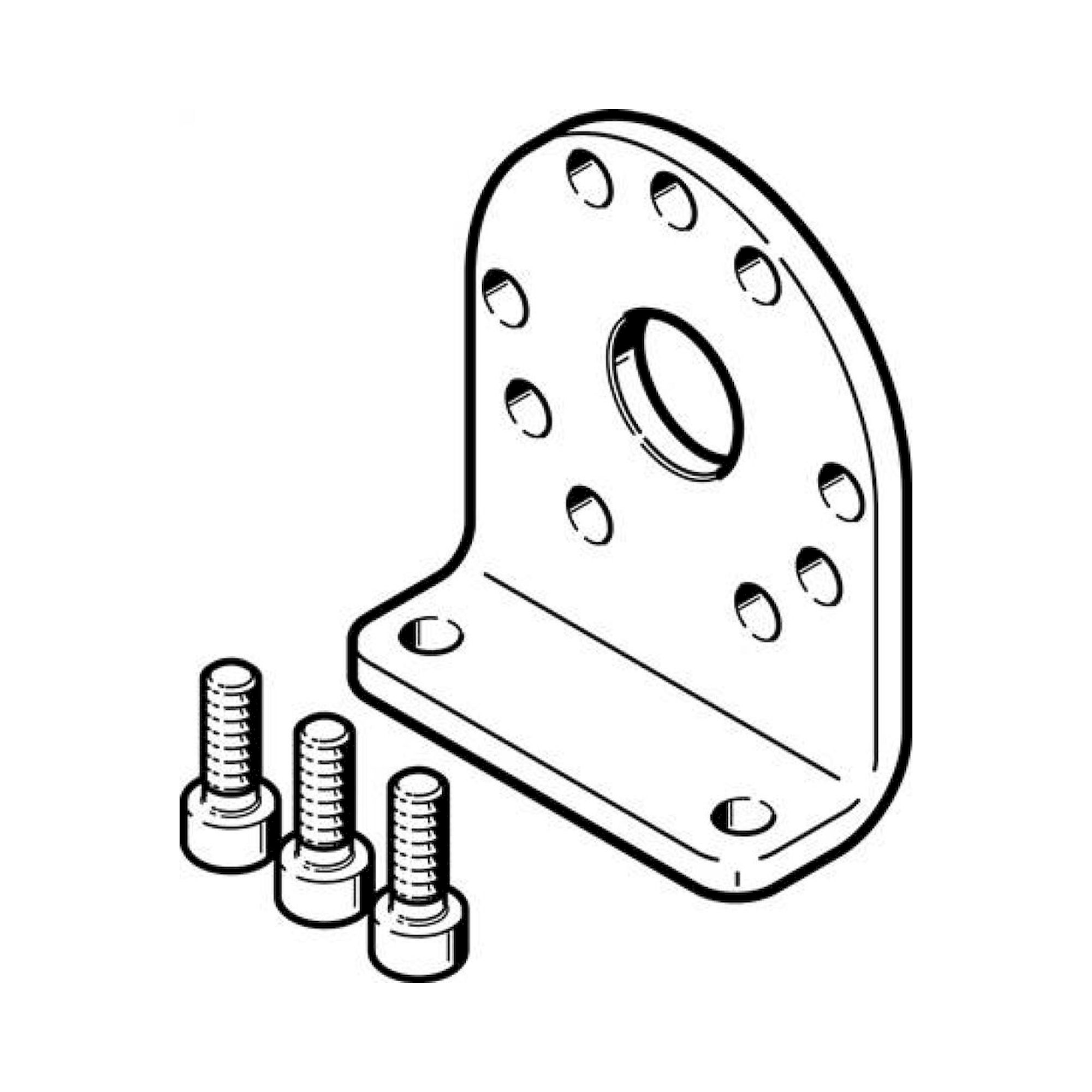 Festo DAMH-Q12-16 (3371843) Fußbefestigung