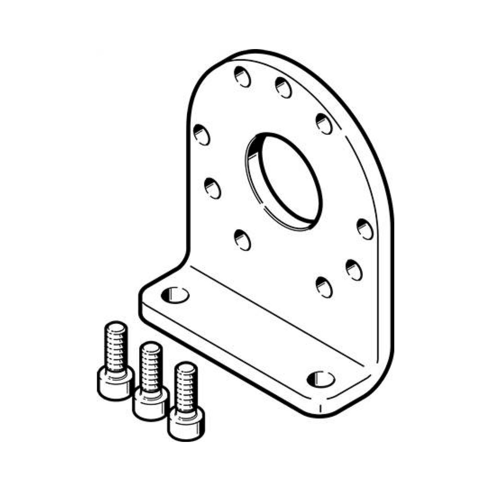 Festo DAMH-Q12-25 (3371844) Foot Mounting