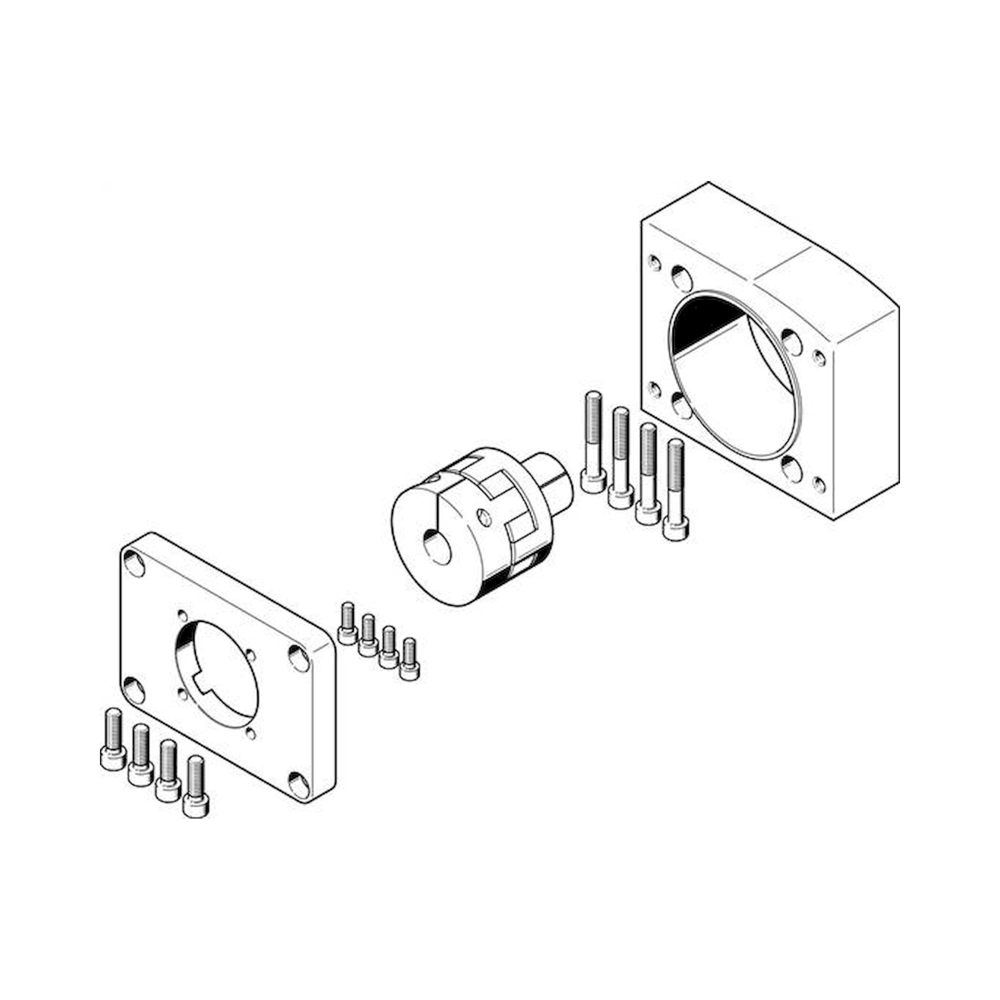 Festo EAMM-A-L95-80G-G2 (3660191) Axialbausatz