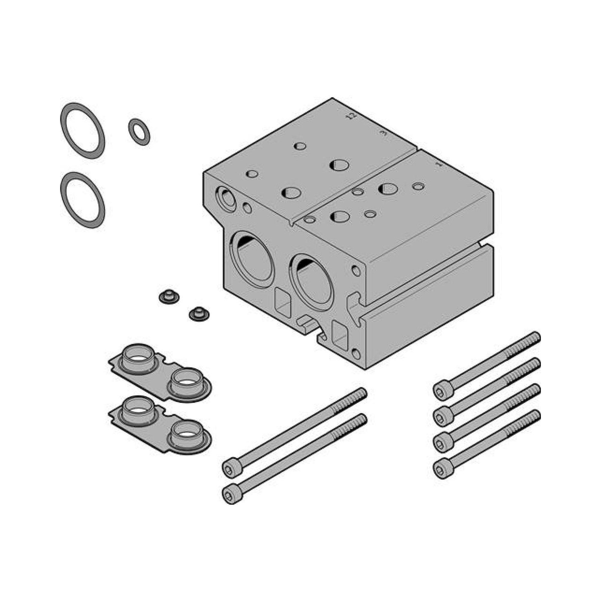 Festo VABM-B10-30EEE-G34-2-P3 (8026432) Anschlussblock