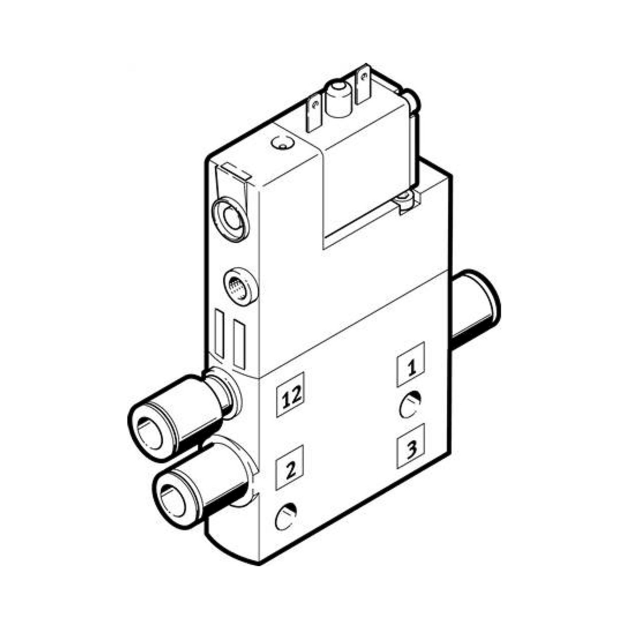 Festo CPE14-M1BH-3OLS-QS-8 (196894) Solenoid Valve
