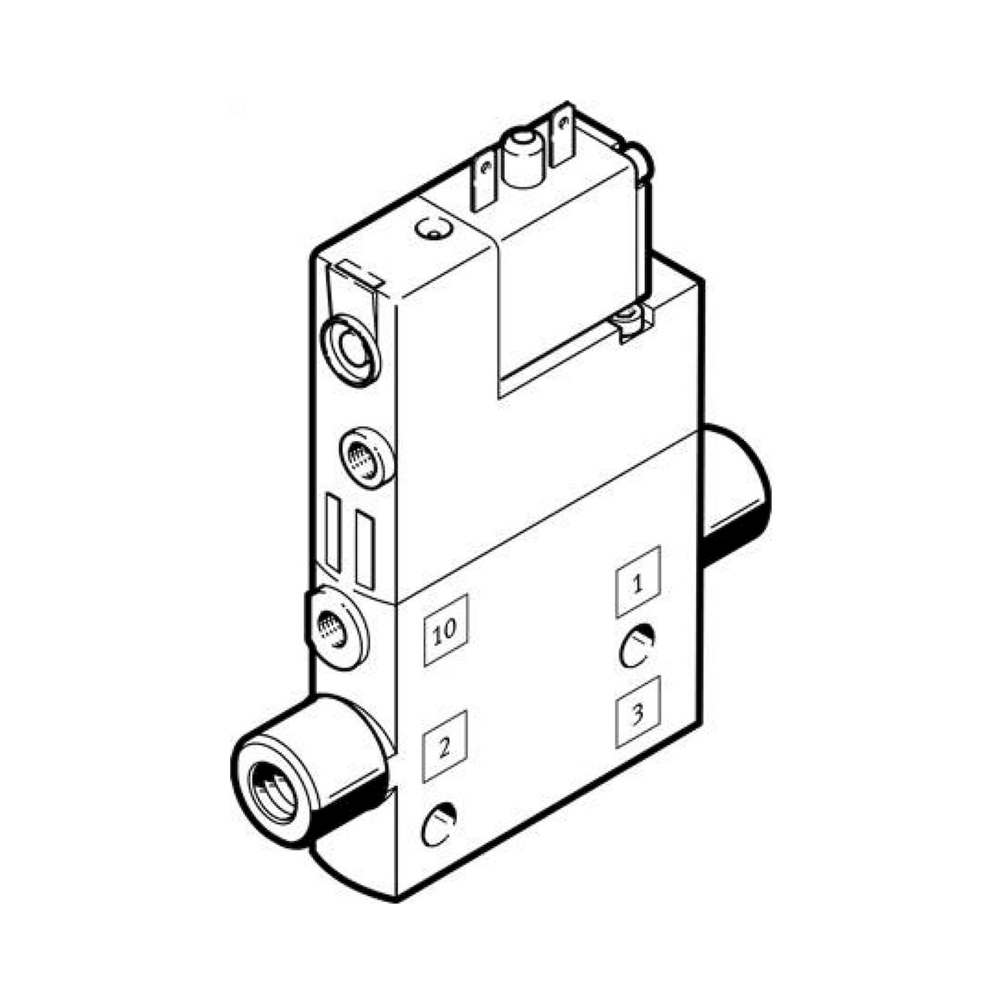 Festo CPE10-M1BH-3OLS-M5 (196854) Solenoid Valve
