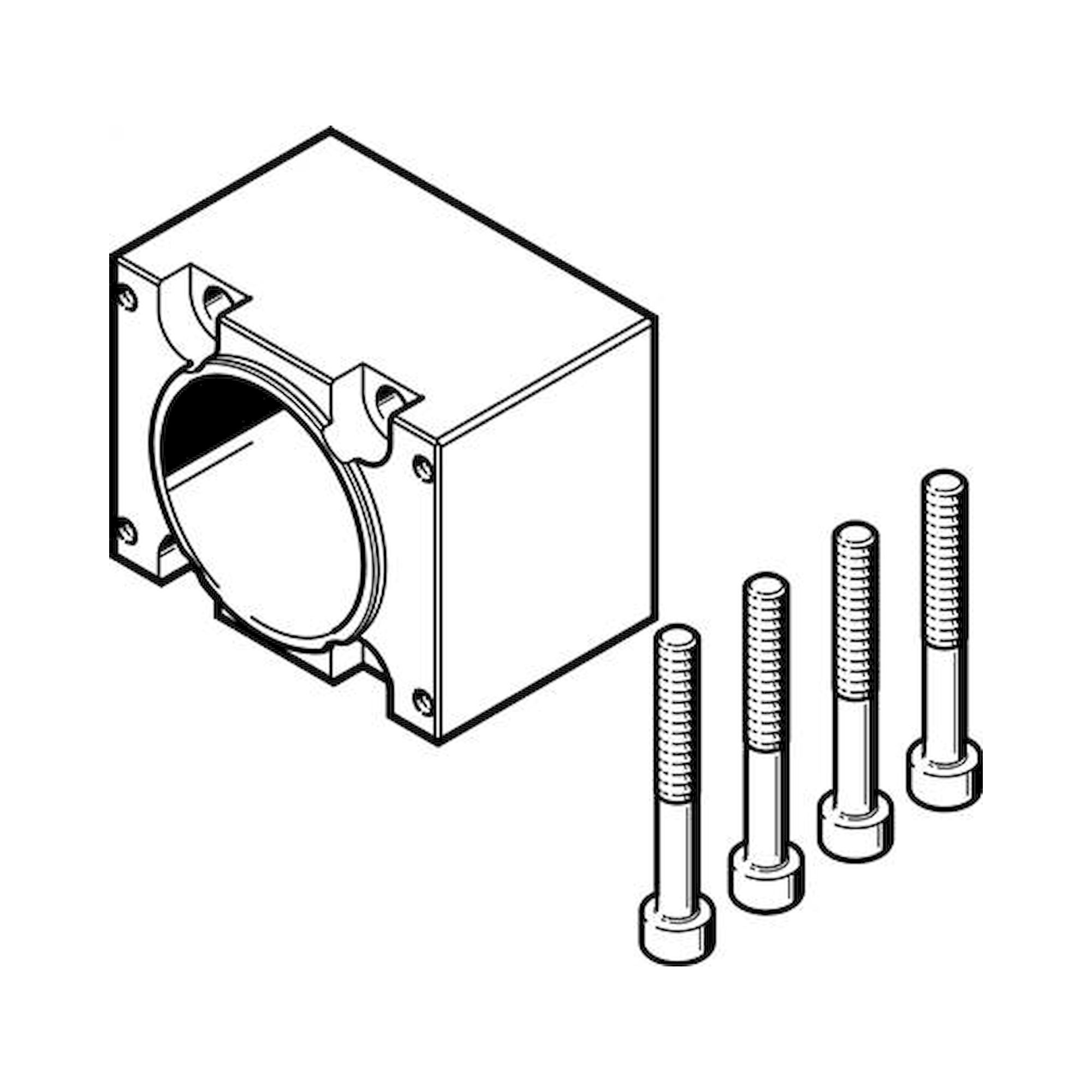 Festo EAMK-A-S38-38A/B-G2 (3637942) Kupplungsgehäuse