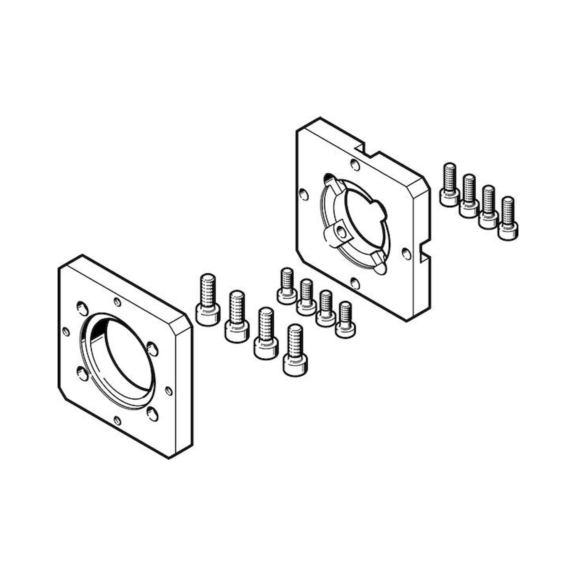 Festo Eamf-A-38A-40G (1460097) Motor Flange