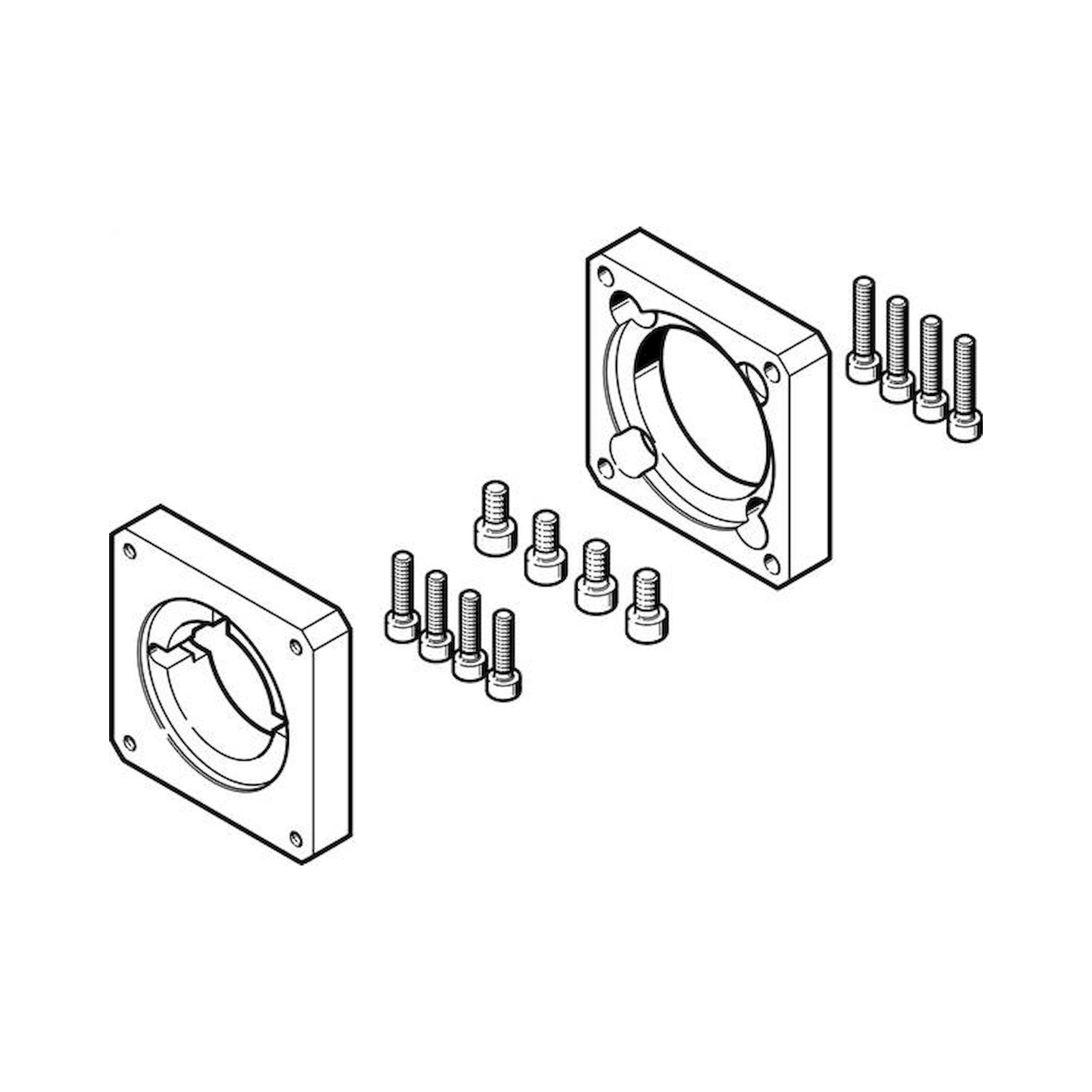 Festo EAMF-A-44A-60G/H (1780430) Motorflansch