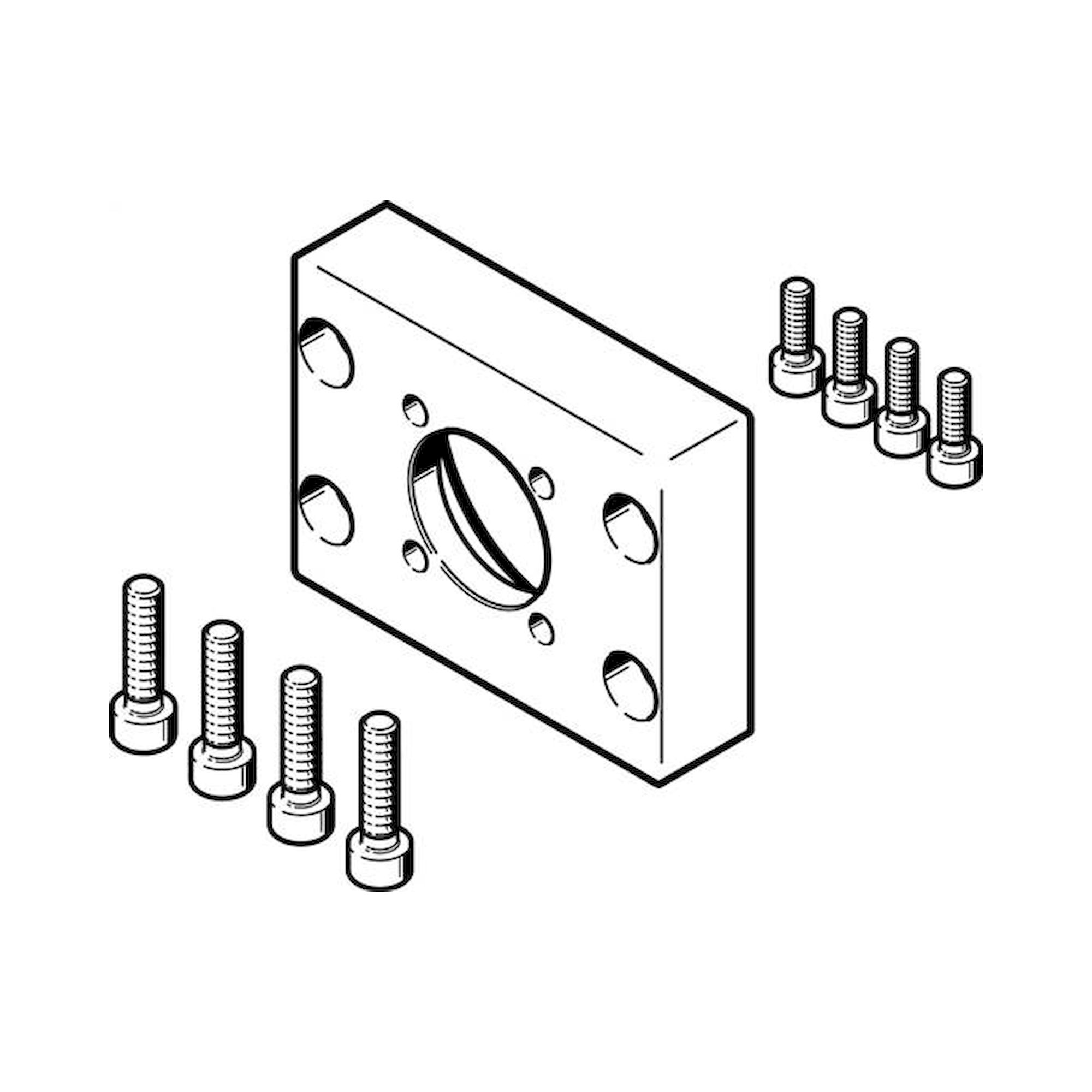 Festo Eamf-A-48B-40G (4067069) Motor Flange